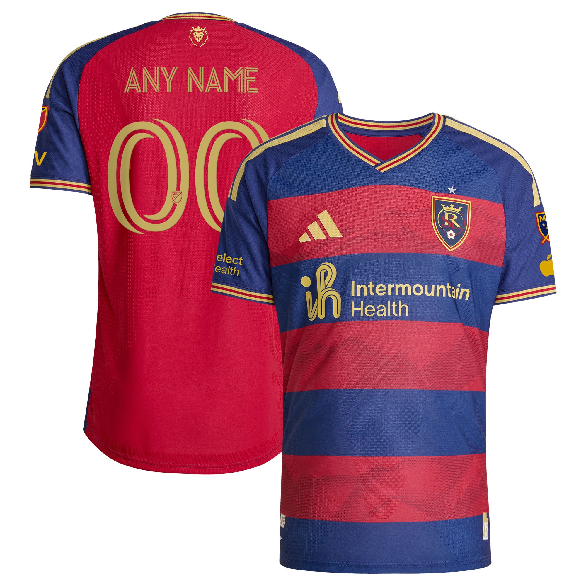 Real Salt Lake 2026 The Switchback On-Field Patch Custom Jersey - Red