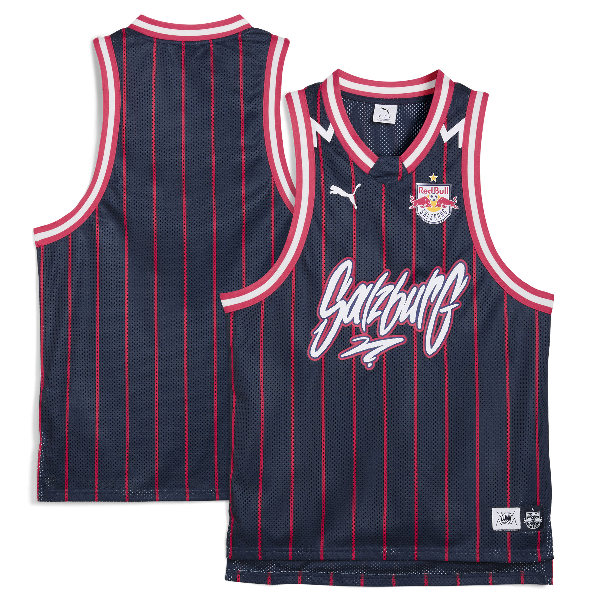 Red Bull Salzburg Puma 2025 FIFA Club World Cup dryCELL Basketball Jersey - Navy