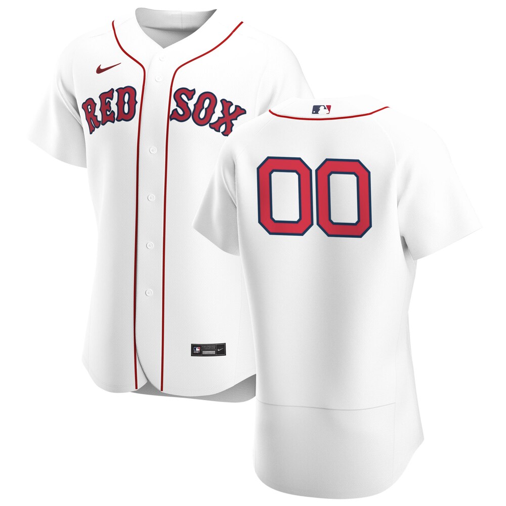 Red Sox White Home Custom Jersey - Nike - Personalize Your Style