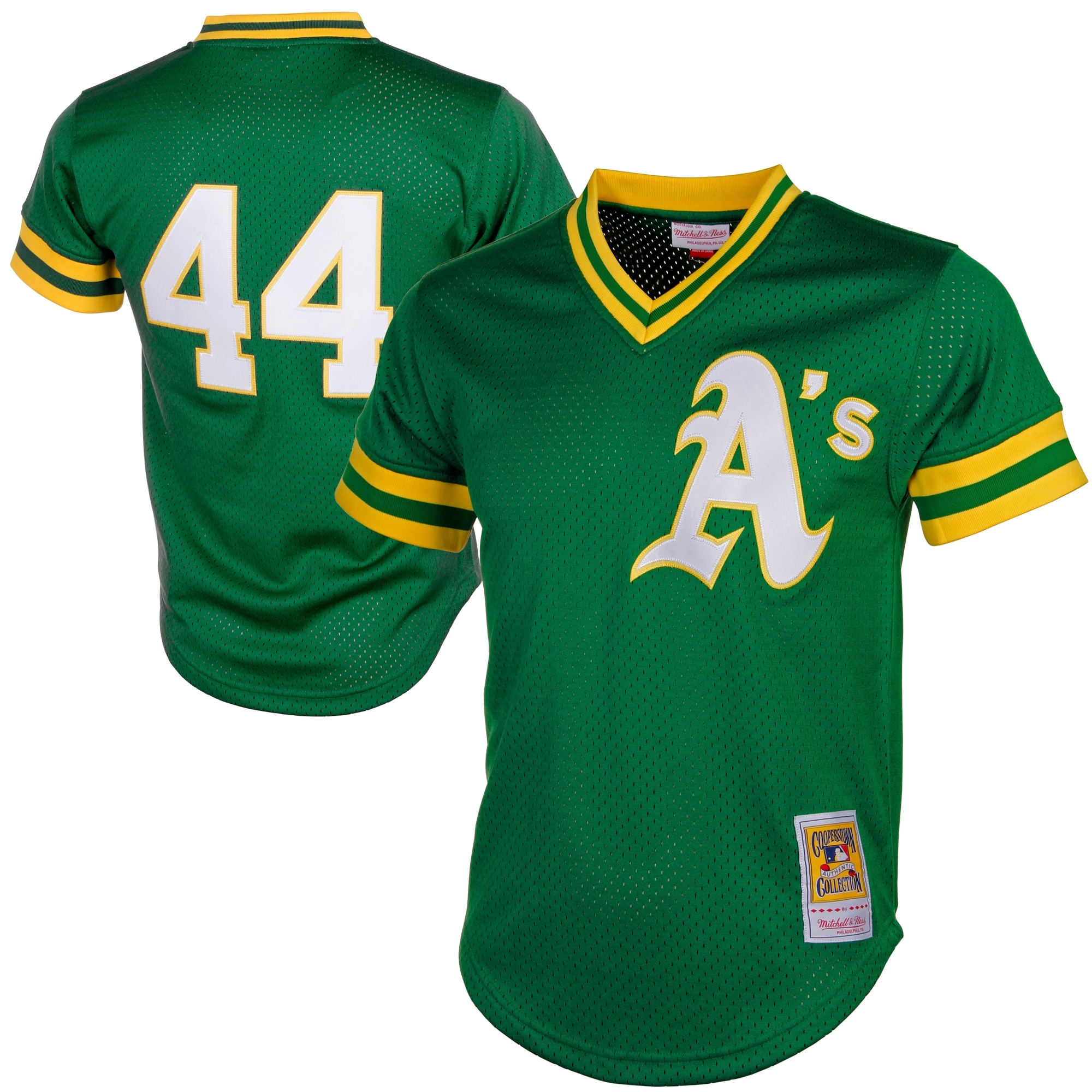 Reggie Jackson Athletics Batting Practice Jersey - Green