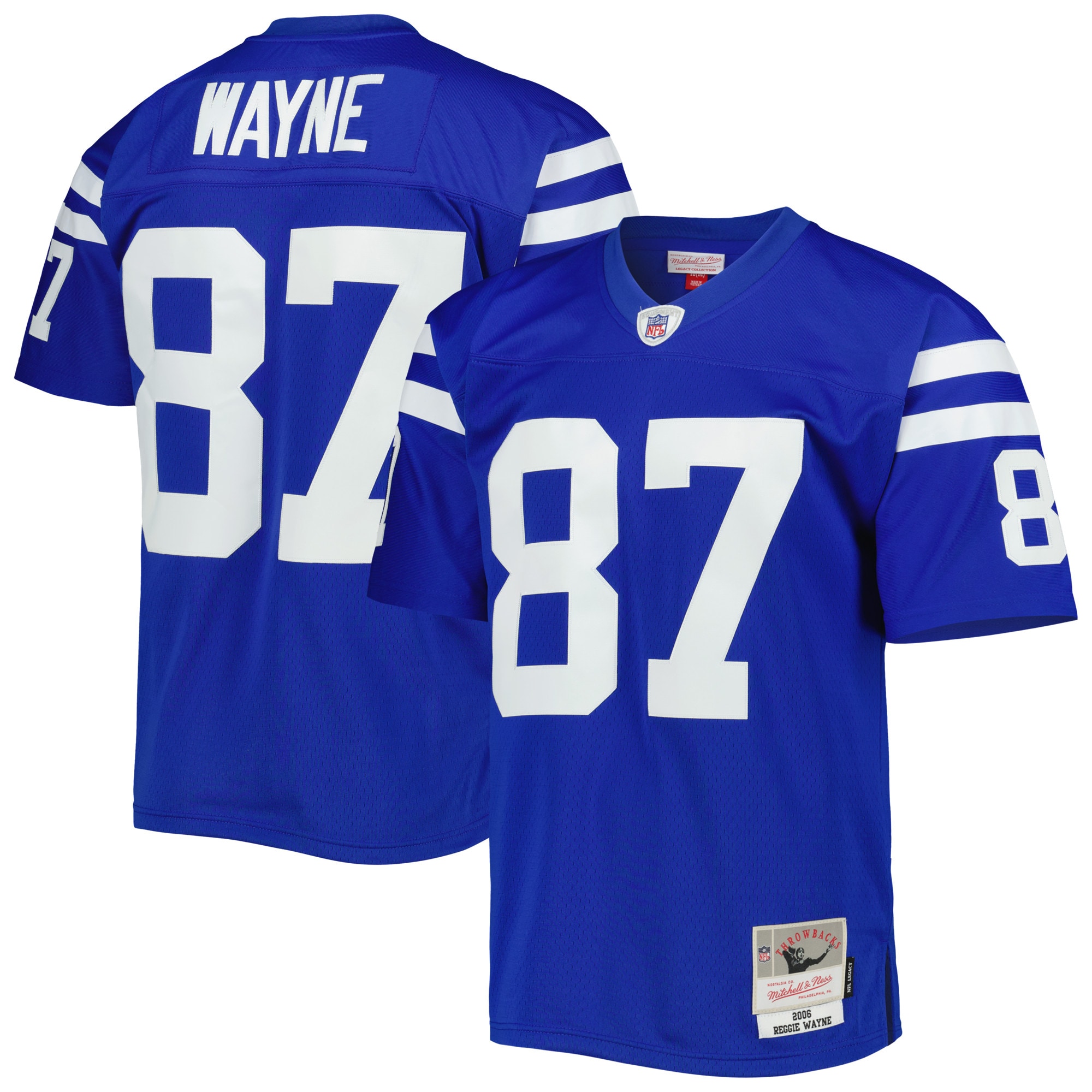 Reggie Wayne Indianapolis Colts Legacy Jersey - Royal