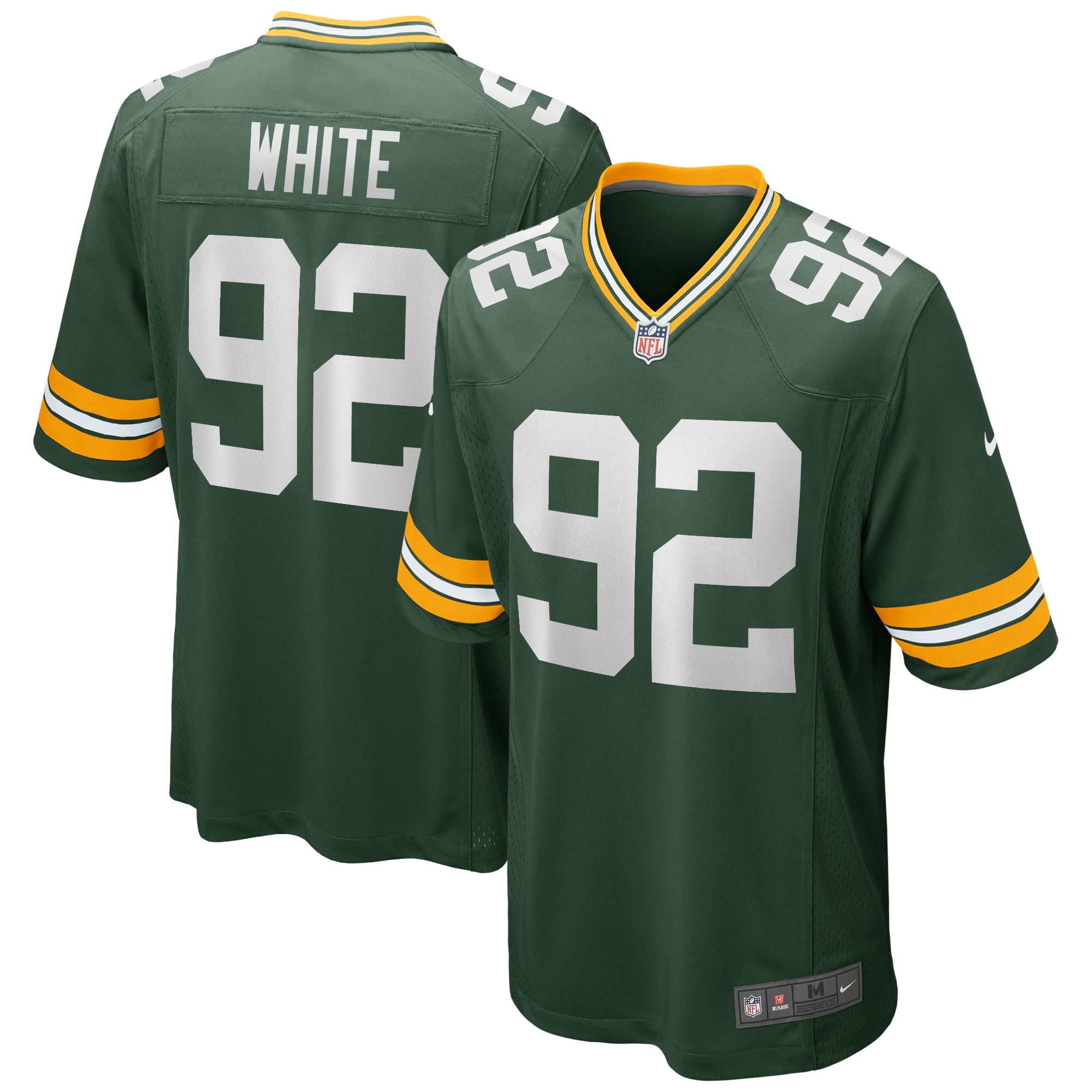 Reggie White Green Bay Packers Game Retired Player Jersey - Green