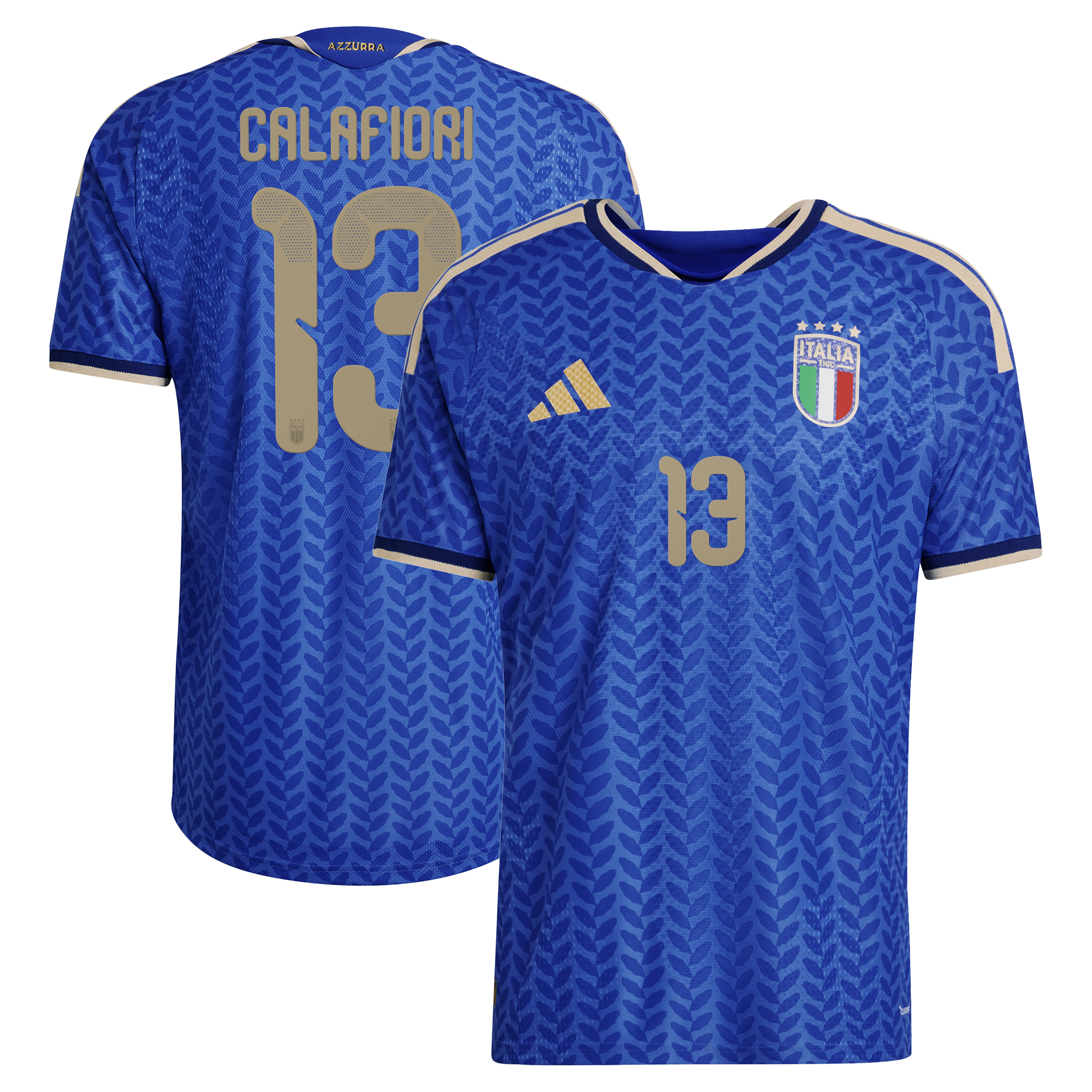 Riccardo Calafiori Italy National Team 2026 Home Jersey