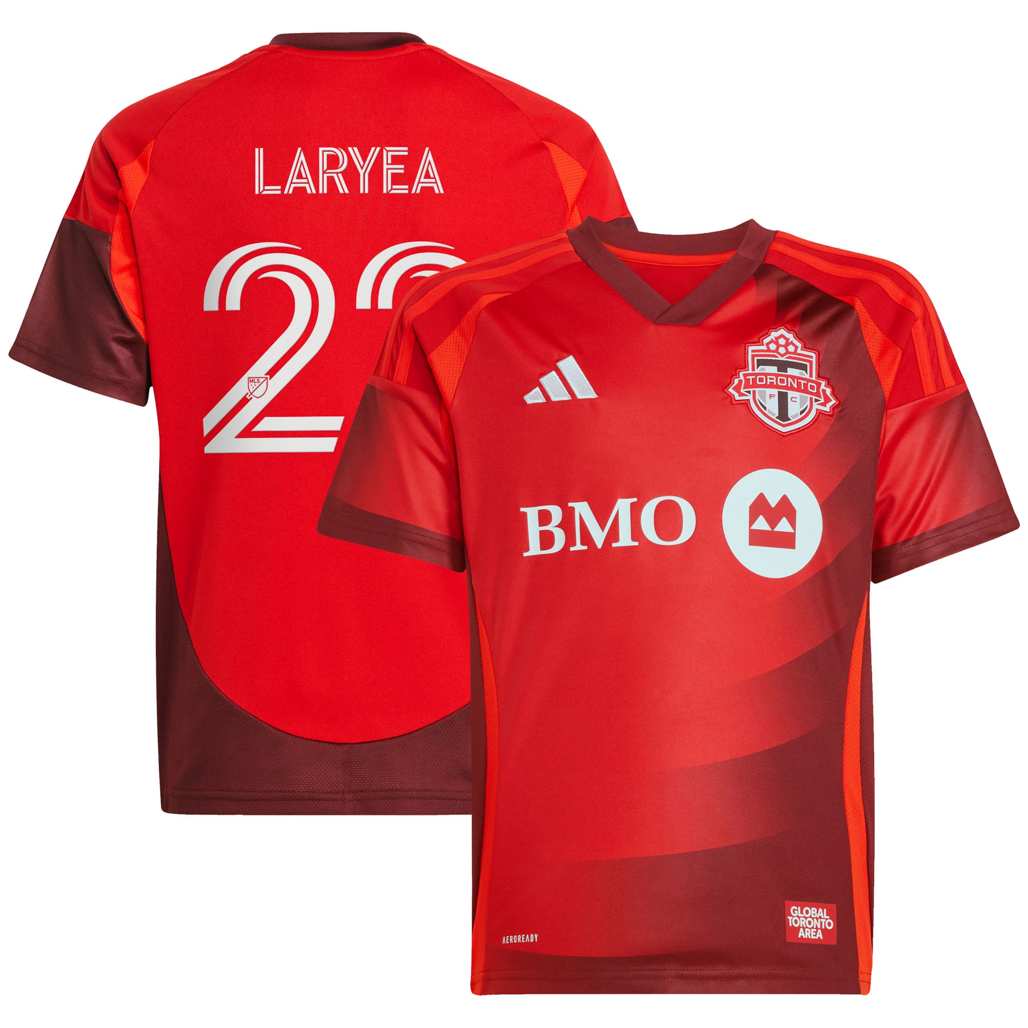 Richie Laryea Toronto FC Youth 2025 Club Kit Player Jersey - Red