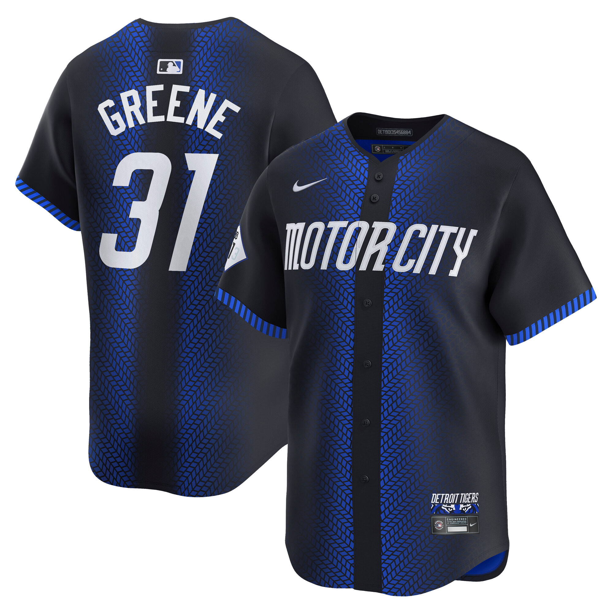 Riley Greene Detroit Tigers City Connect Limited Jersey - Navy