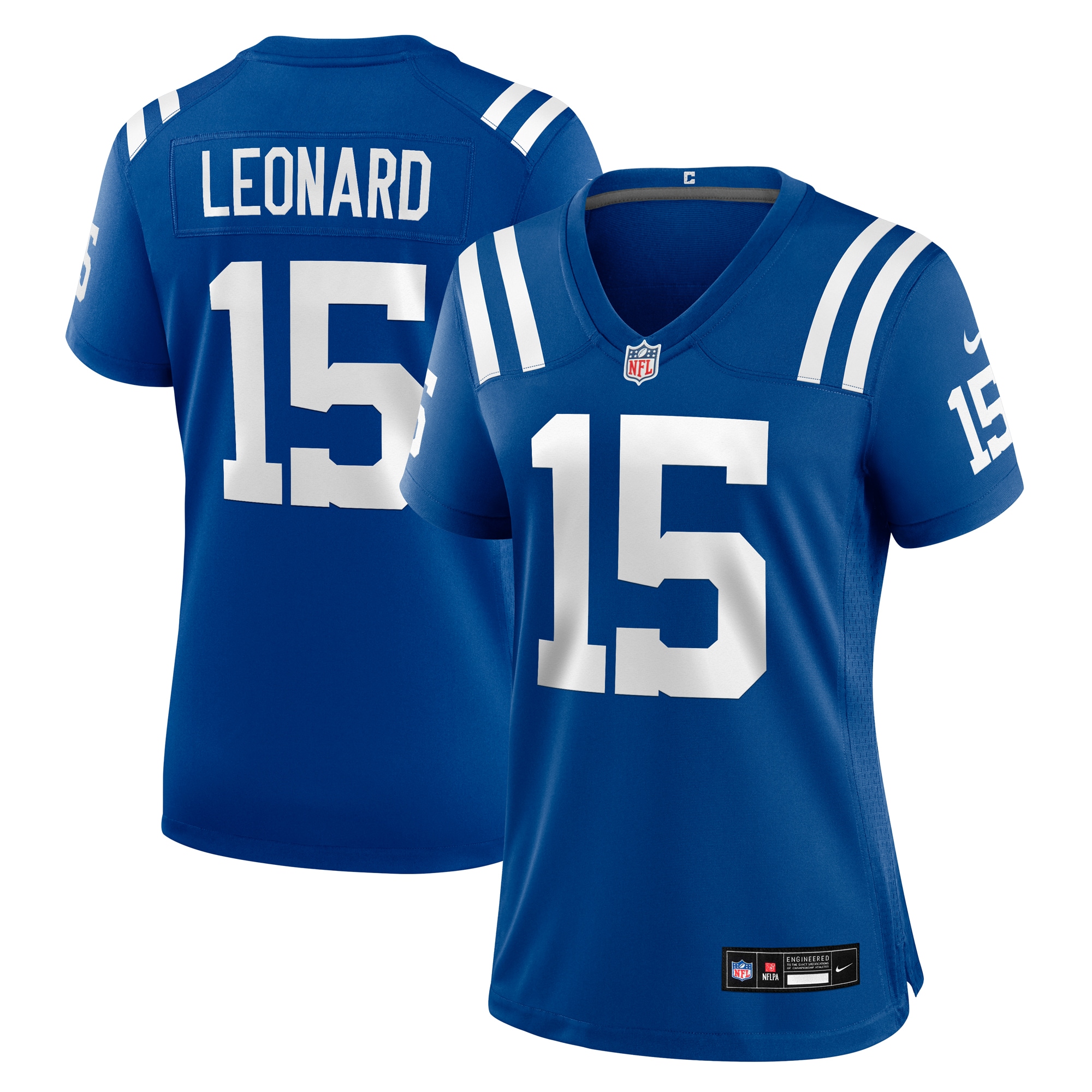 Riley Leonard Indianapolis Colts Women's Team Game Jersey - Royal