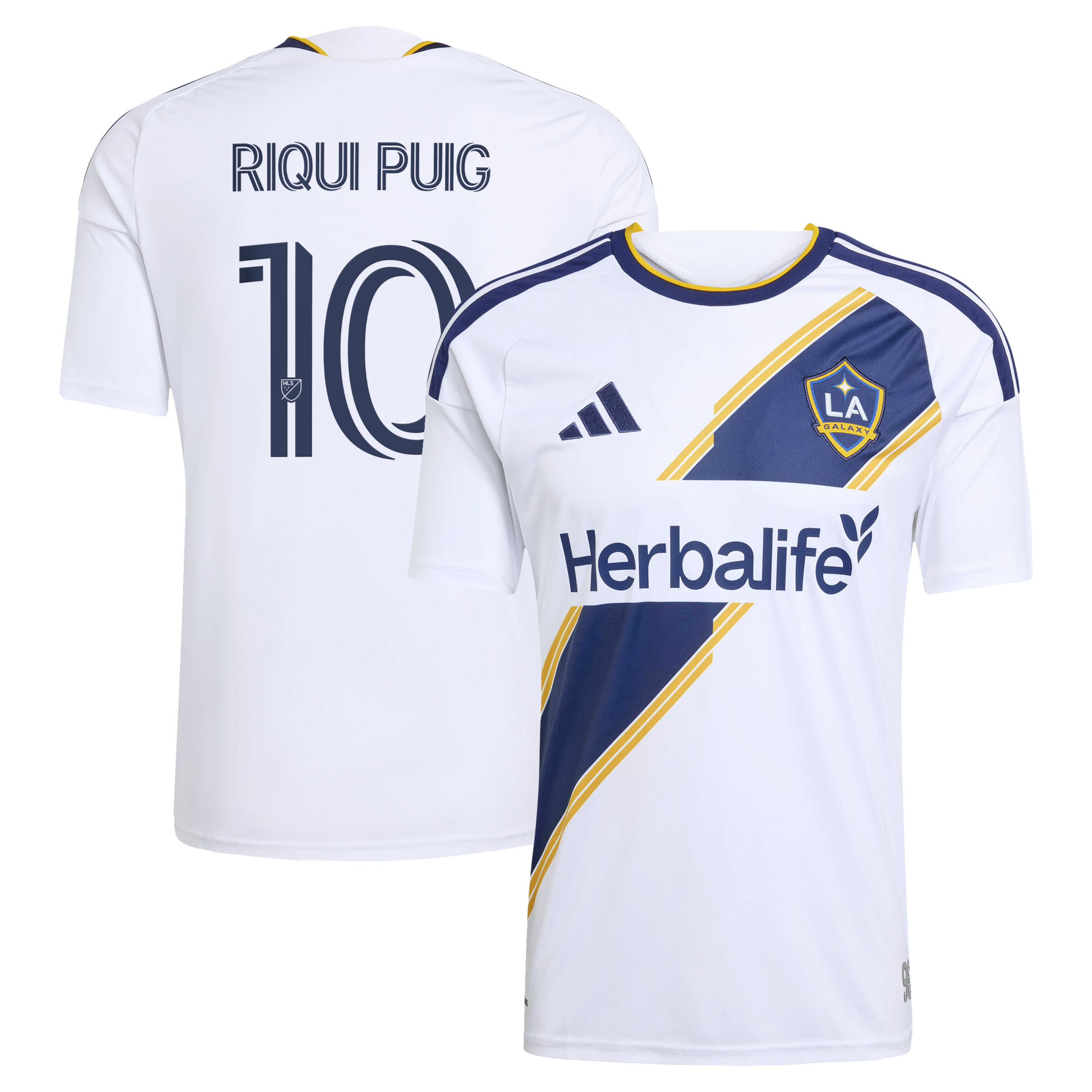 Riqui Puig LA Galaxy 2026 The VeloCITY Kit Jersey - White