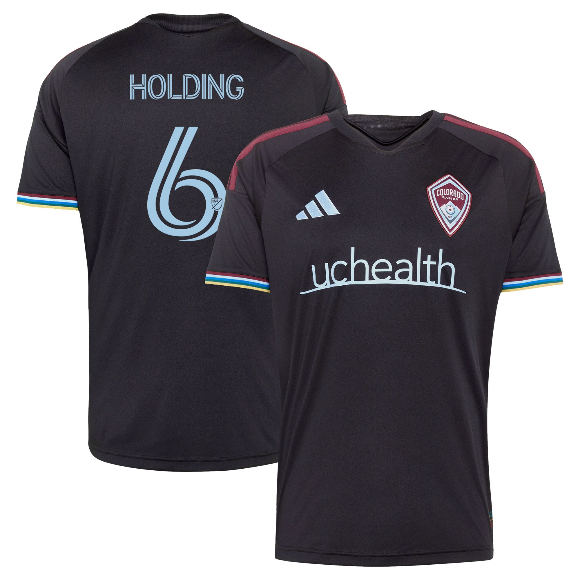 Rob Holding Colorado Rapids 2026 Colorful Colorado Jersey – Black