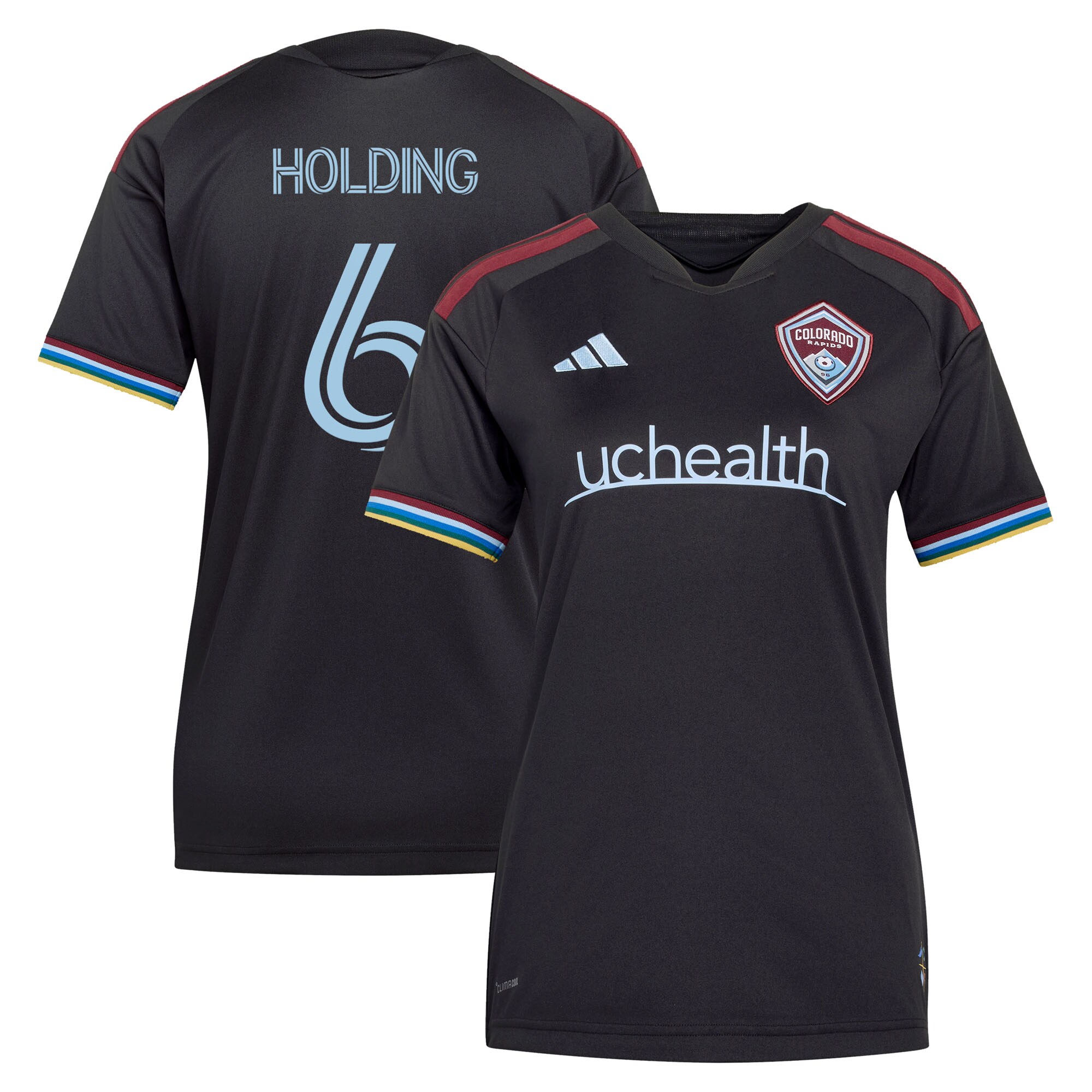 Rob Holding Colorado Rapids Women's 2026 Colorful Colorado Jersey - Black
