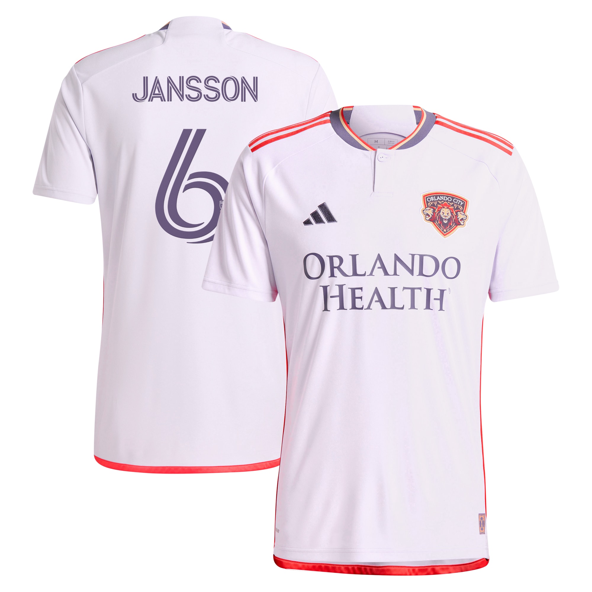 Robin Jansson Orlando City SC 2024 Legacy Kit Player Jersey – Purple