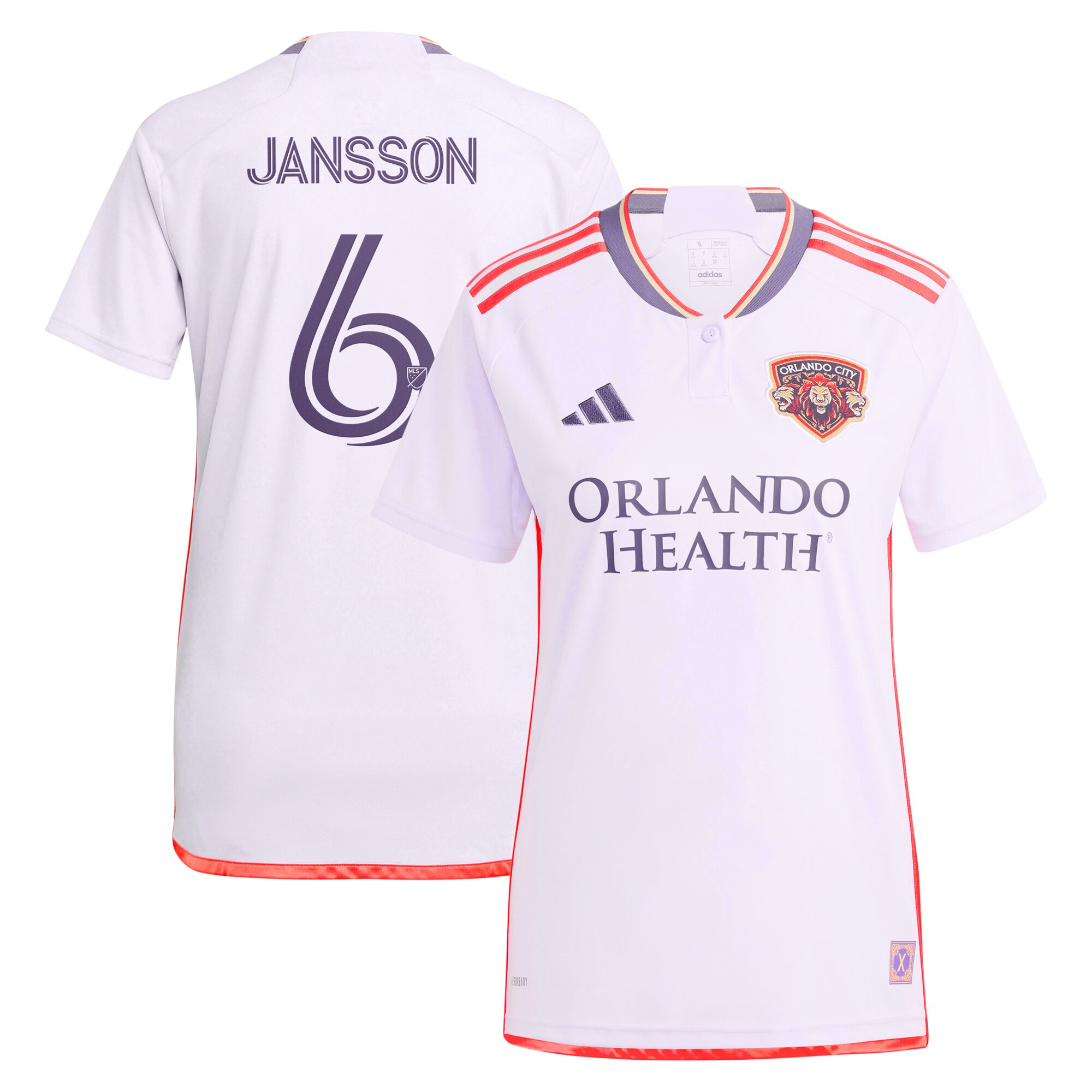 Robin Jansson Orlando City SC Women's 2024 Legacy Kit Player Jersey – Purple