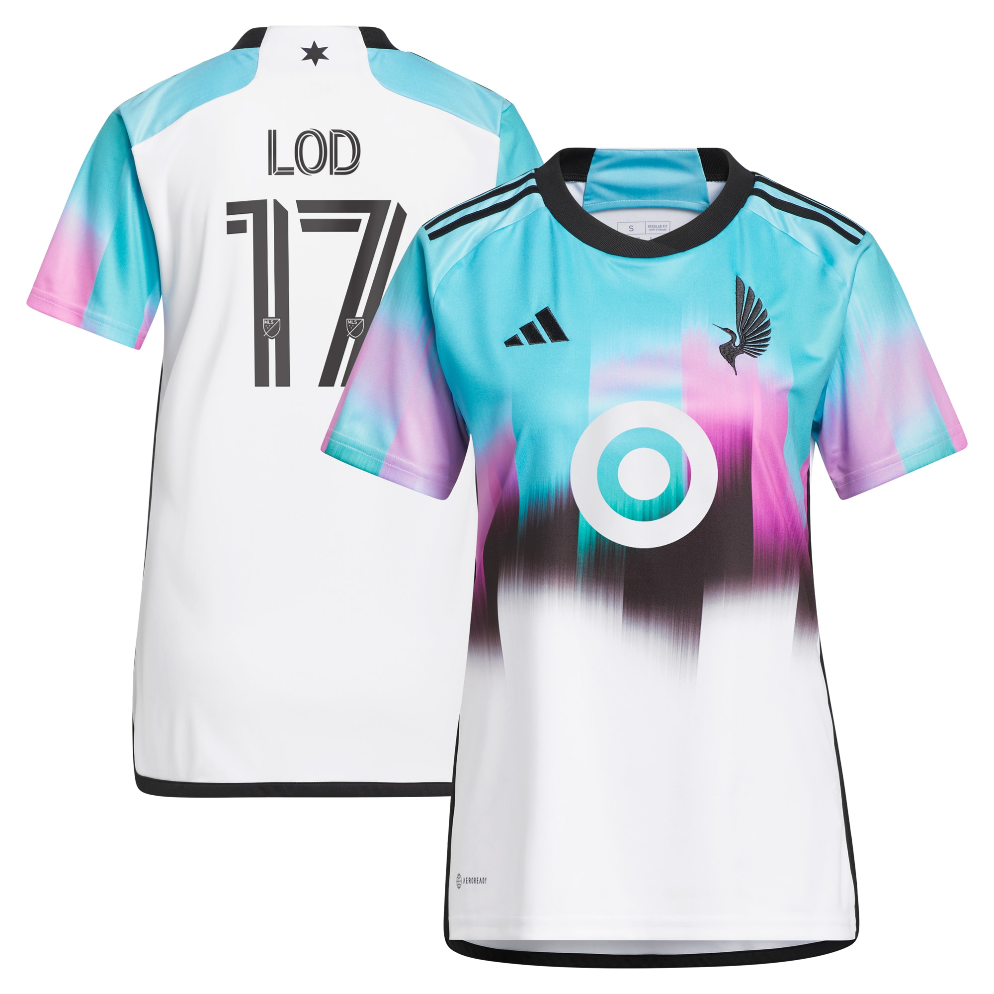 Robin Lod Minnesota United FC Women's 2023 The Northern Lights Kit Jersey - White