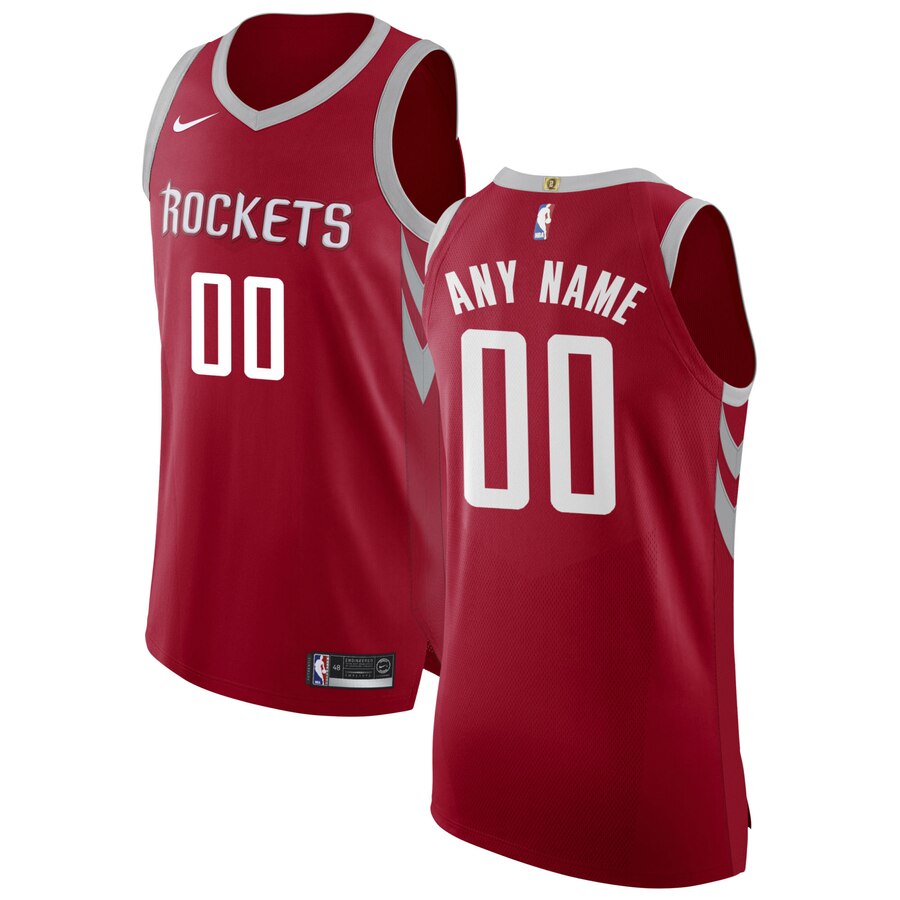 Rockets Maroon Custom Jersey - Nike - Earned Edition
