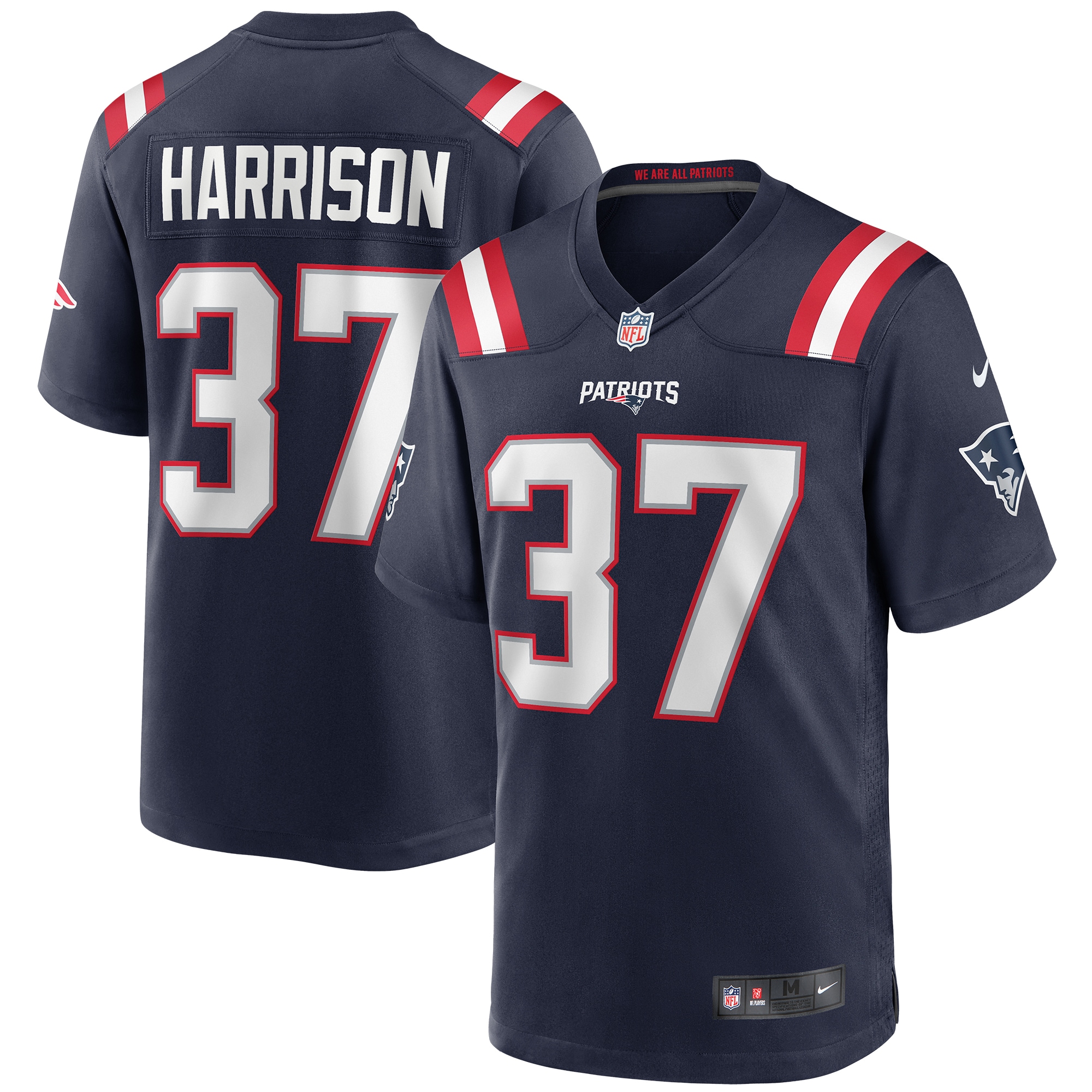 Rodney Harrison New England Patriots Game Retired Player Jersey - Navy