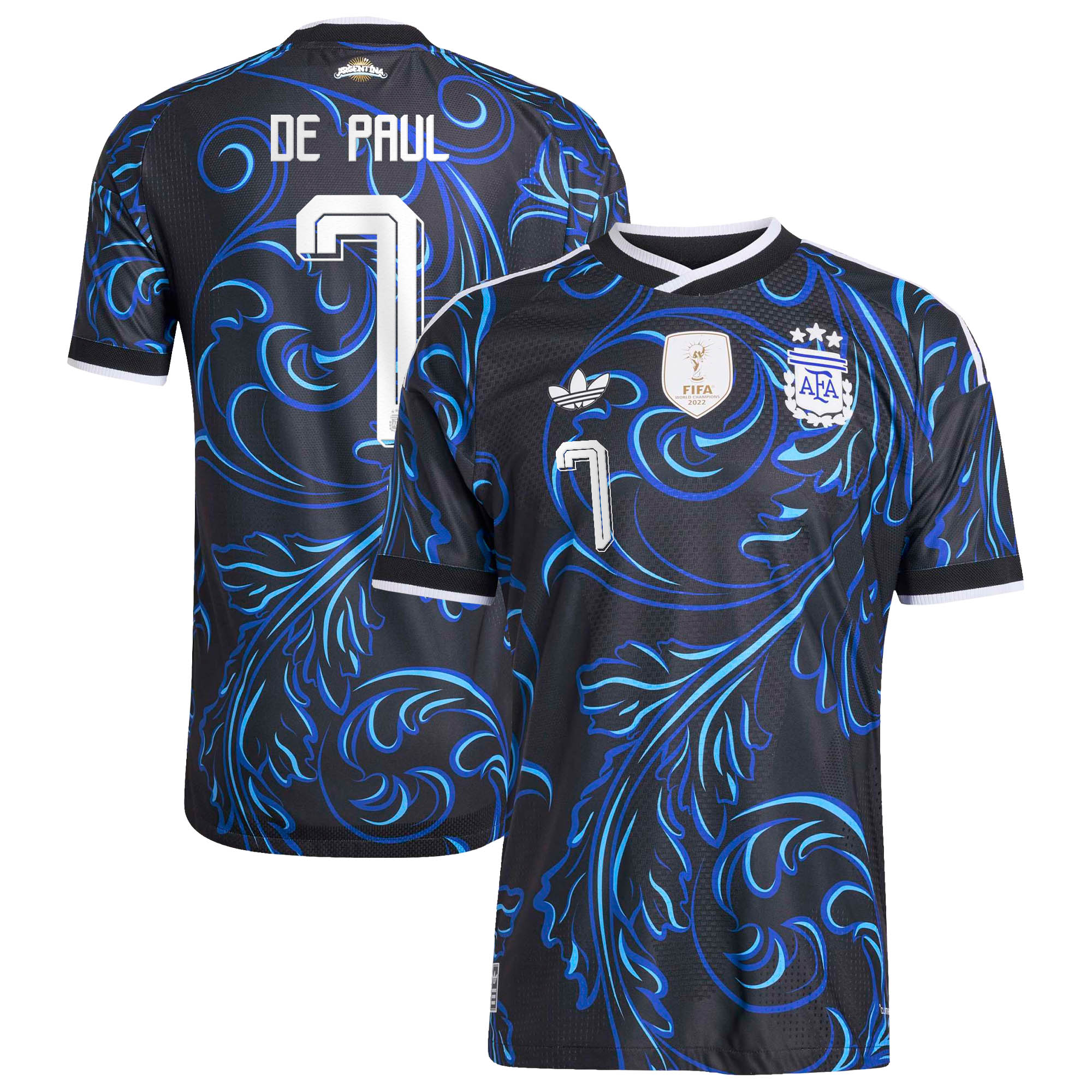Rodrigo De Paul Argentina National Team 2026 Away On-Field Jersey
