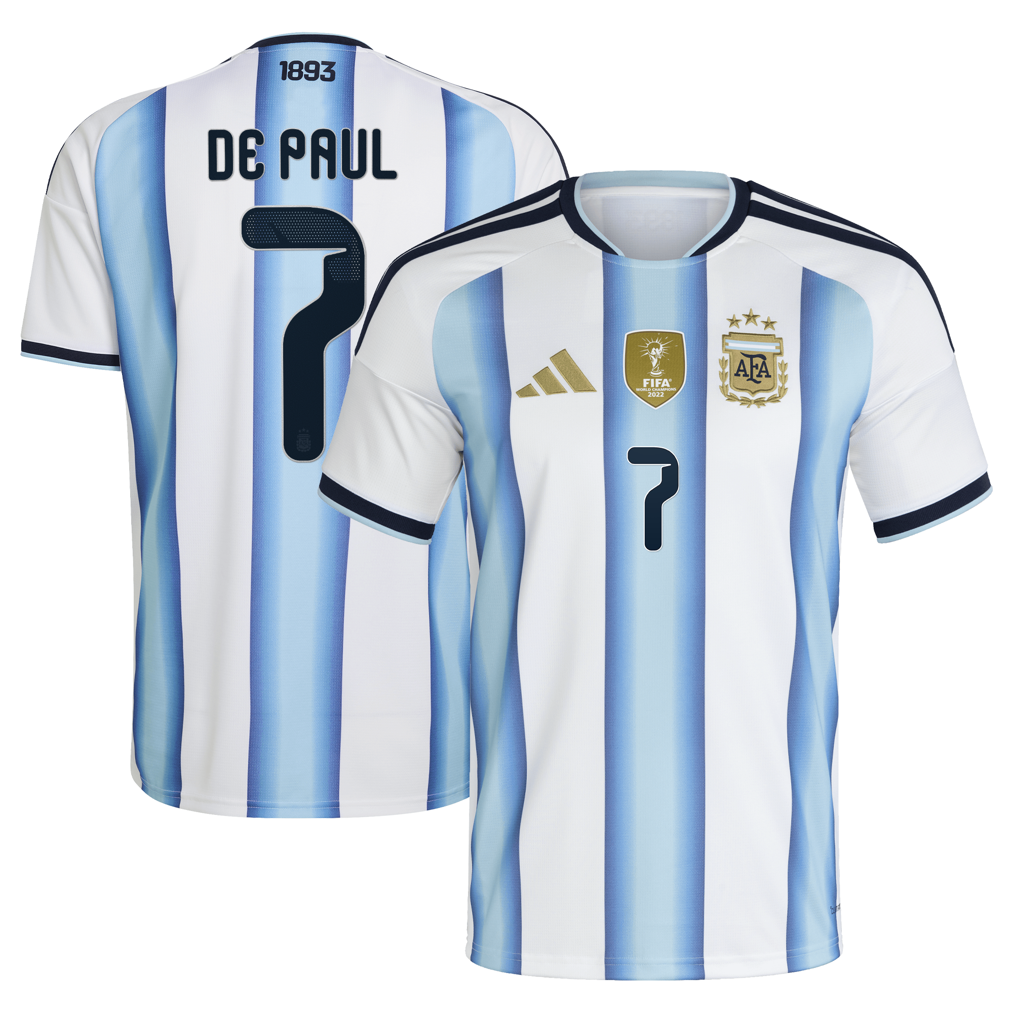 Rodrigo De Paul Argentina National Team 2026 Home Jersey
