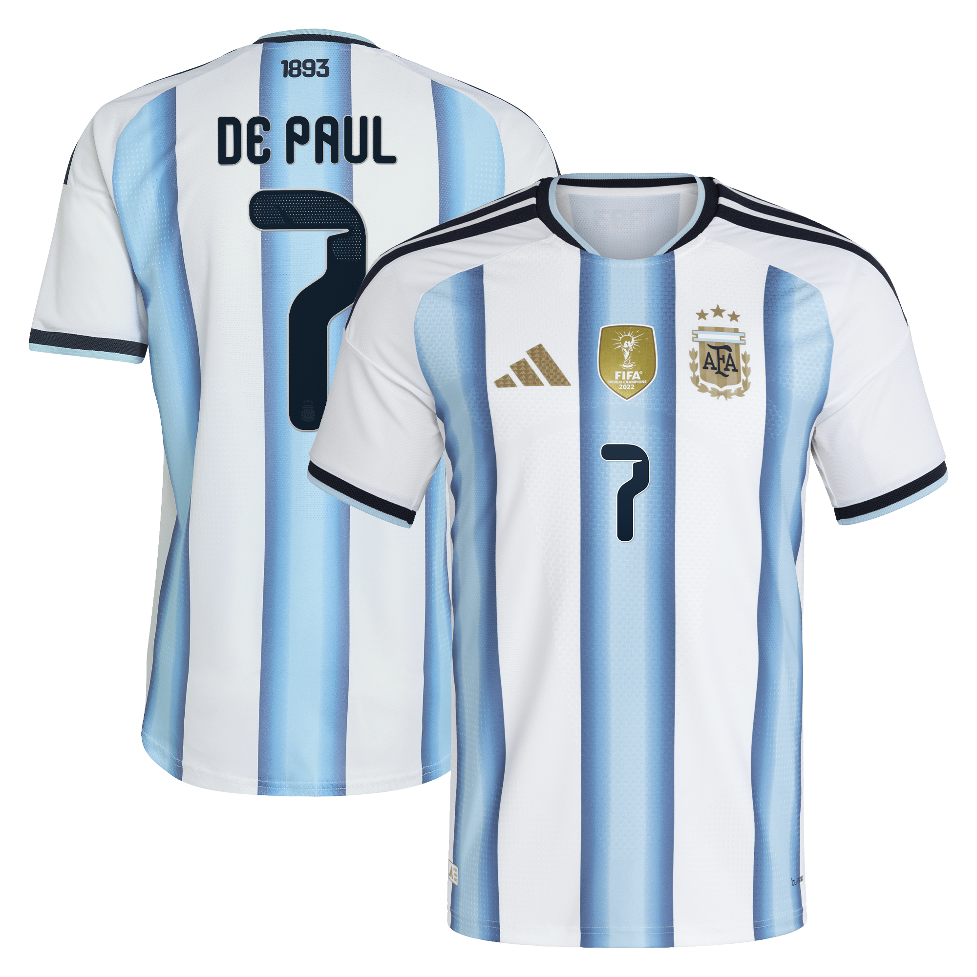 Rodrigo De Paul Argentina National Team 2026 Home Jersey