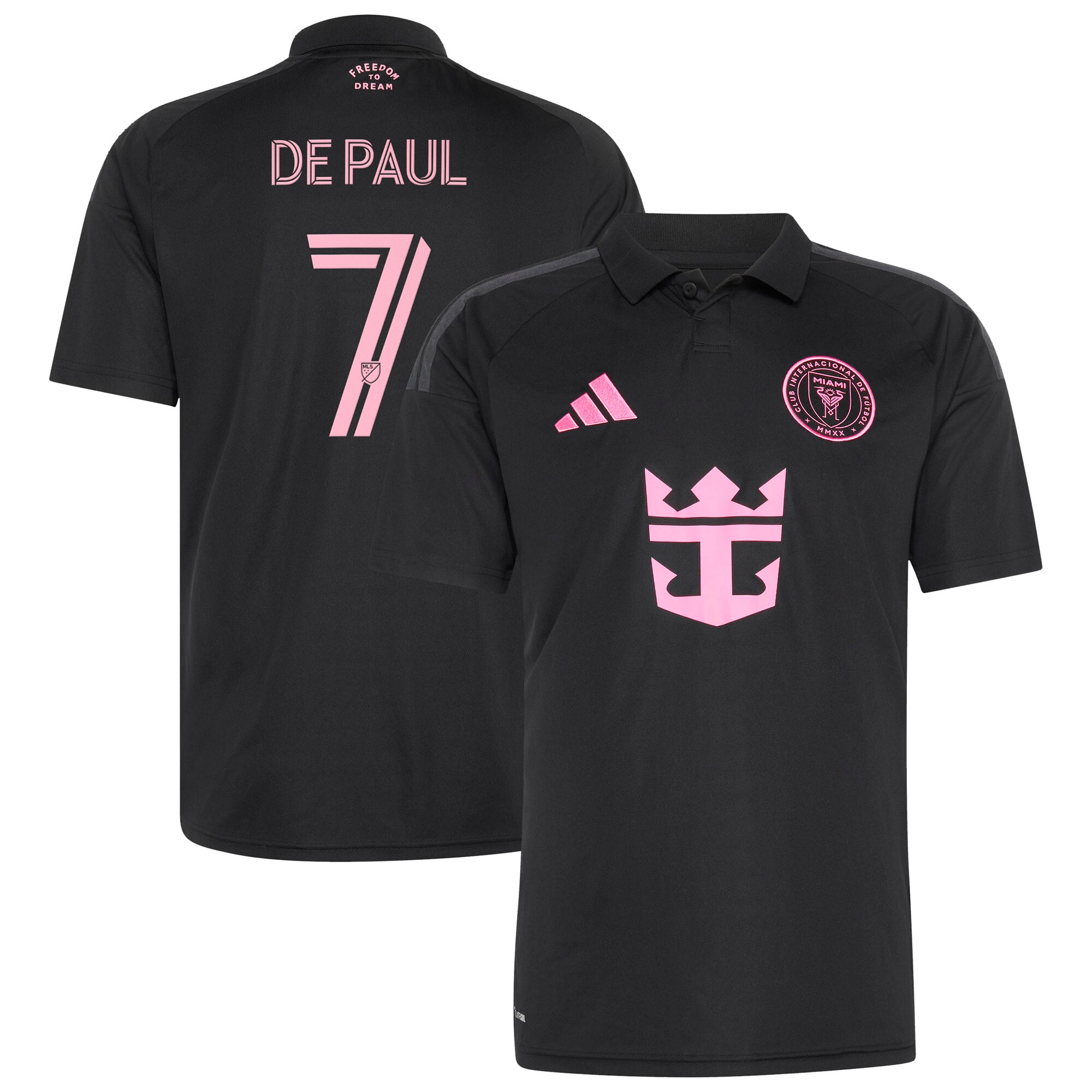 Rodrigo De Paul Inter Miami CF 2026 Presagio Jersey – Black