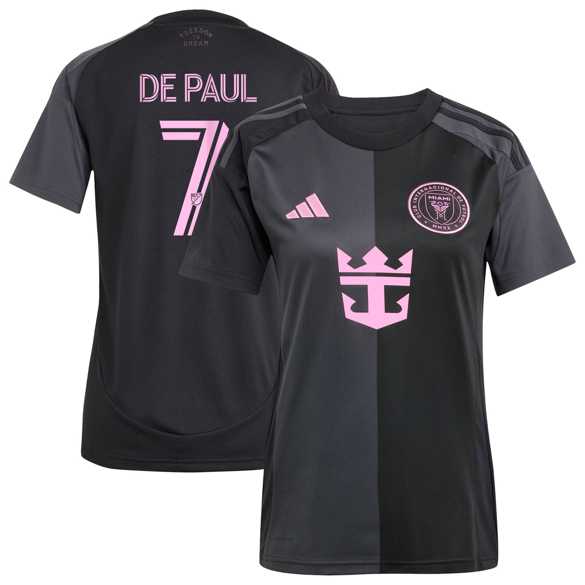 Rodrigo De Paul Inter Miami CF Women's 2025 The Fortitude Kit Player Jersey
