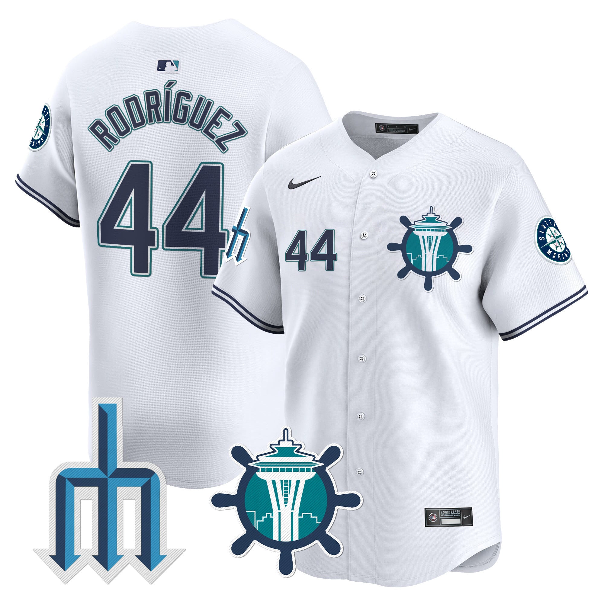 Rodriguez Mariners Jersey - Nike - White Home Edition