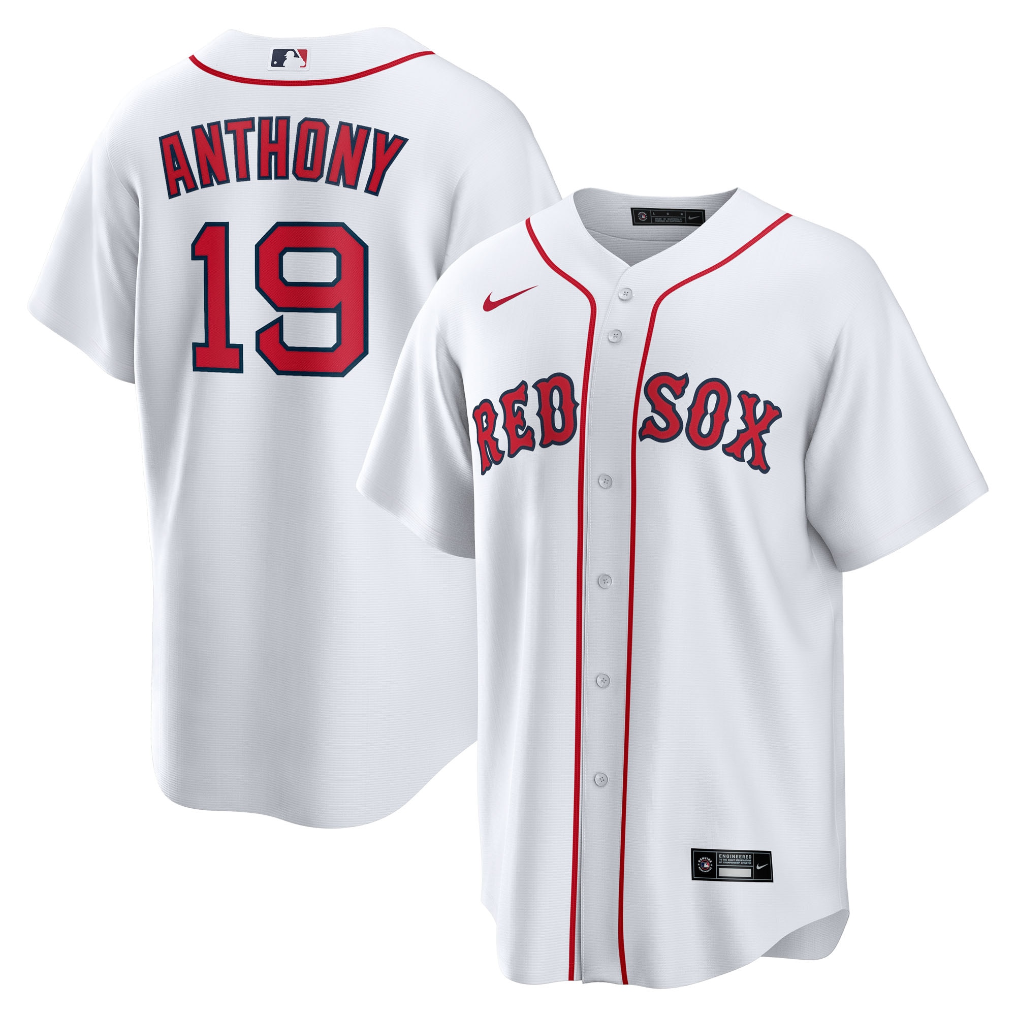 Roman Anthony Boston Red Sox Home Jersey - White