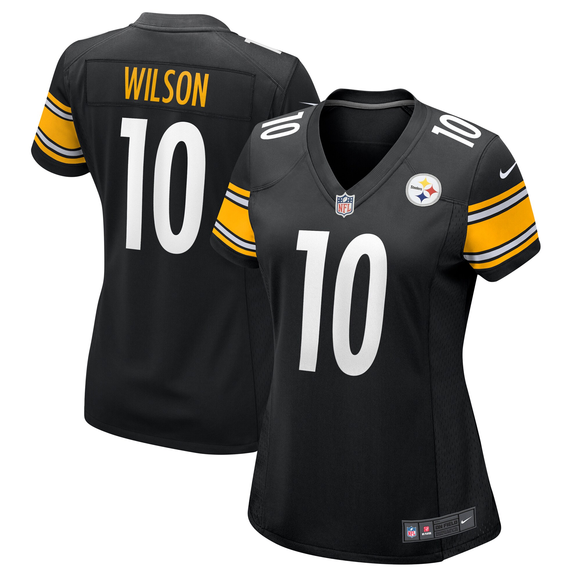 Roman Wilson Pittsburgh Steelers Women's Team Game Jersey - Black