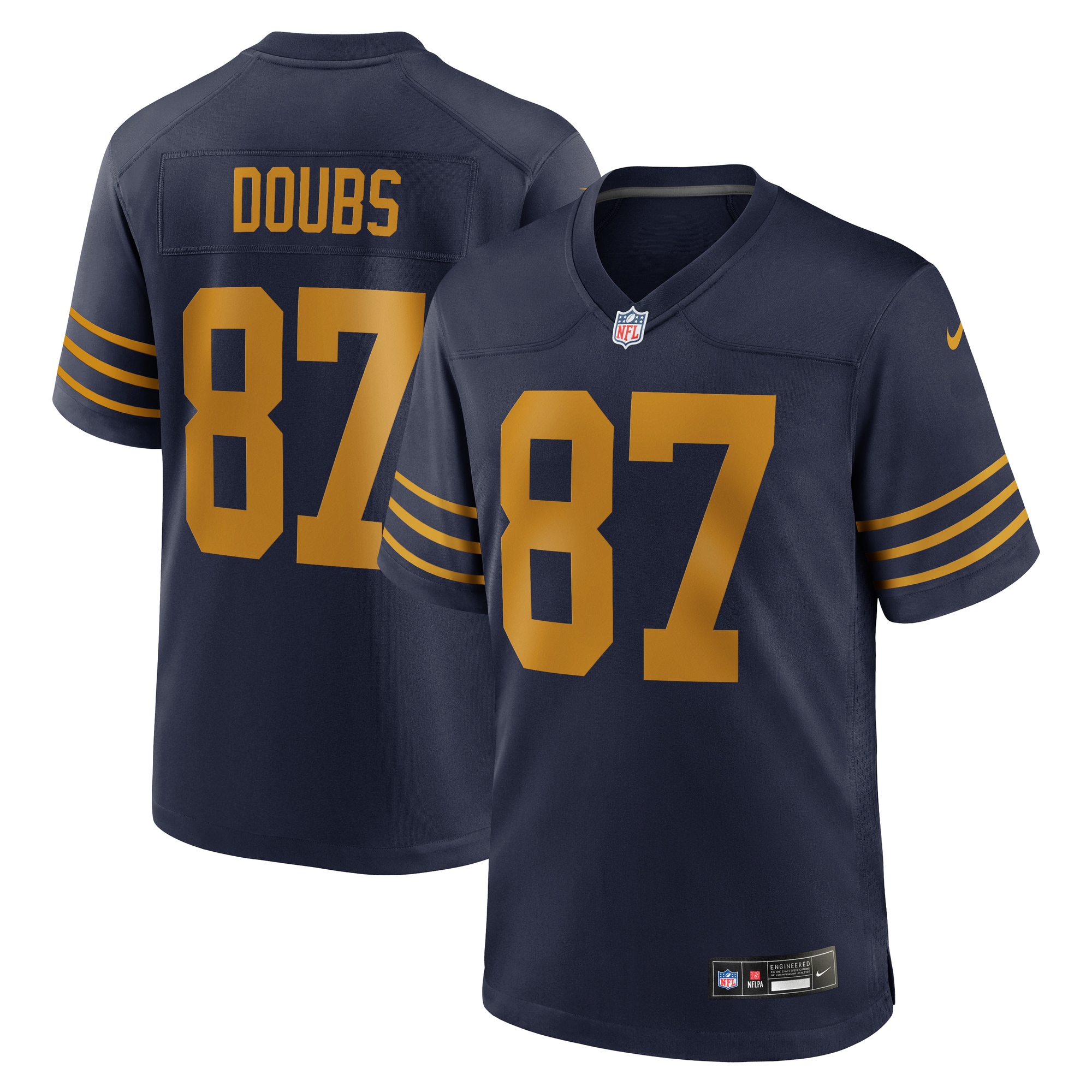 Romeo Doubs Green Bay Packers The 1923 Classic Game Jersey - Navy
