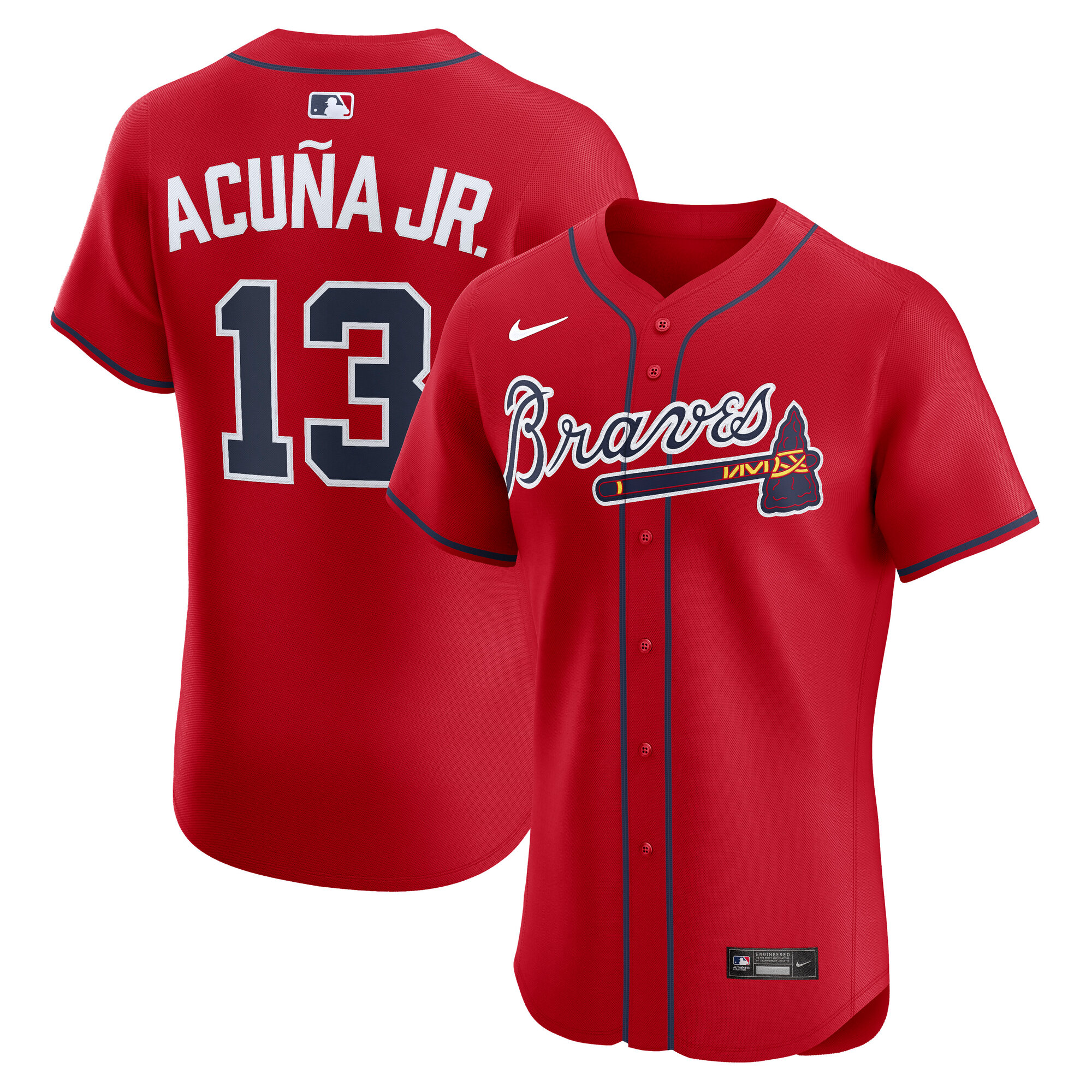 Ronald Acuña Jr. Atlanta Braves Alternate 2 Elite Jersey