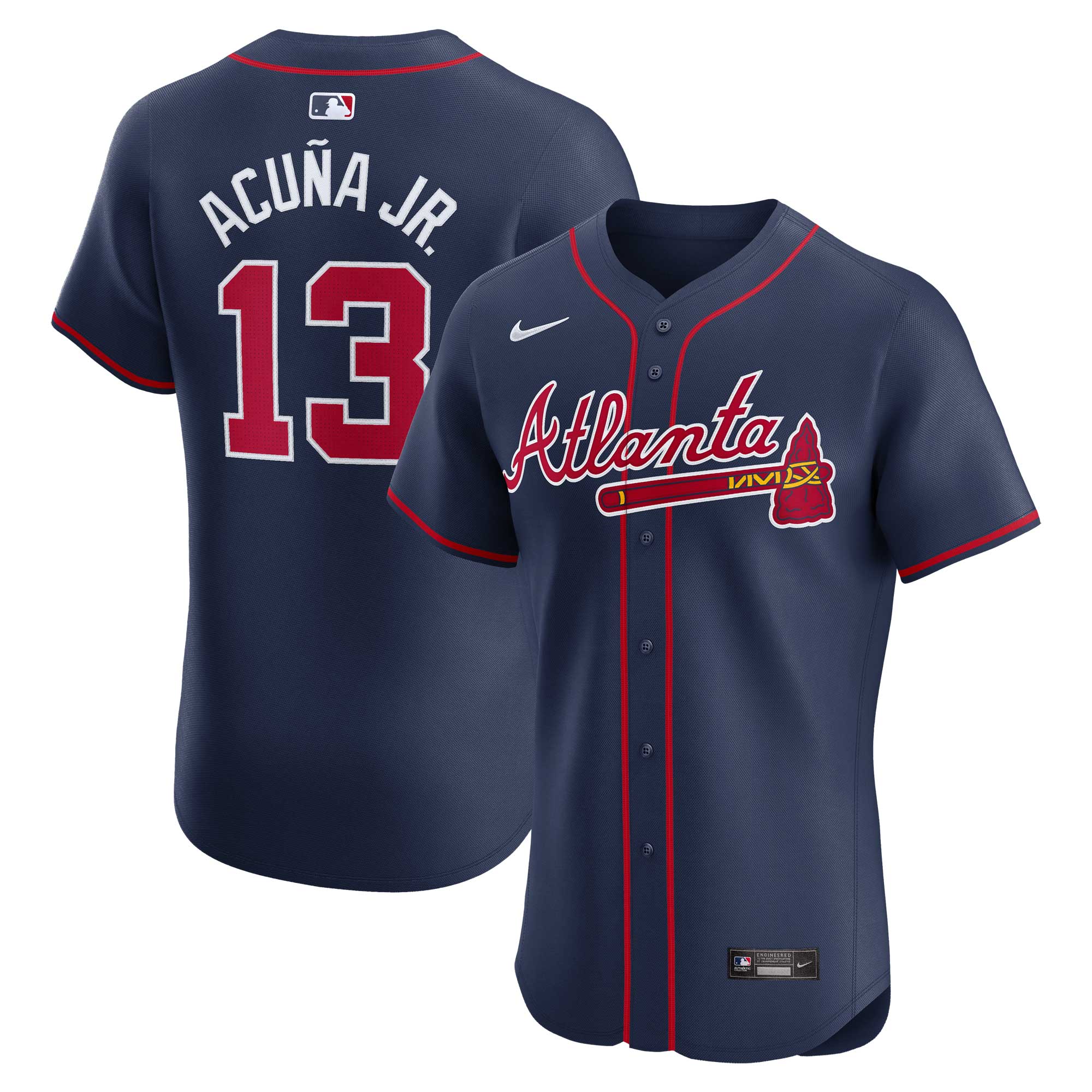 Ronald Acuña Jr. Atlanta Braves Alternate Elite Player Jersey