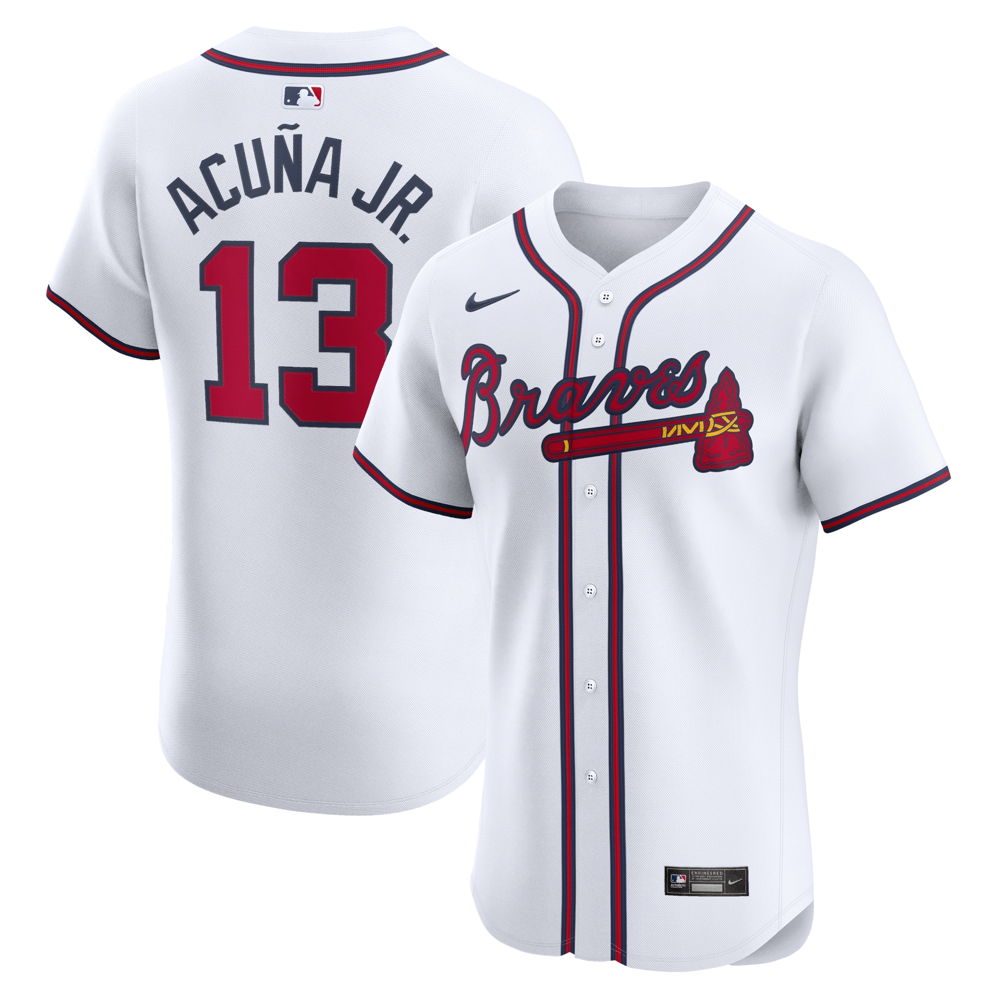 Ronald Acuña Jr. Atlanta Braves Home Elite Jersey
