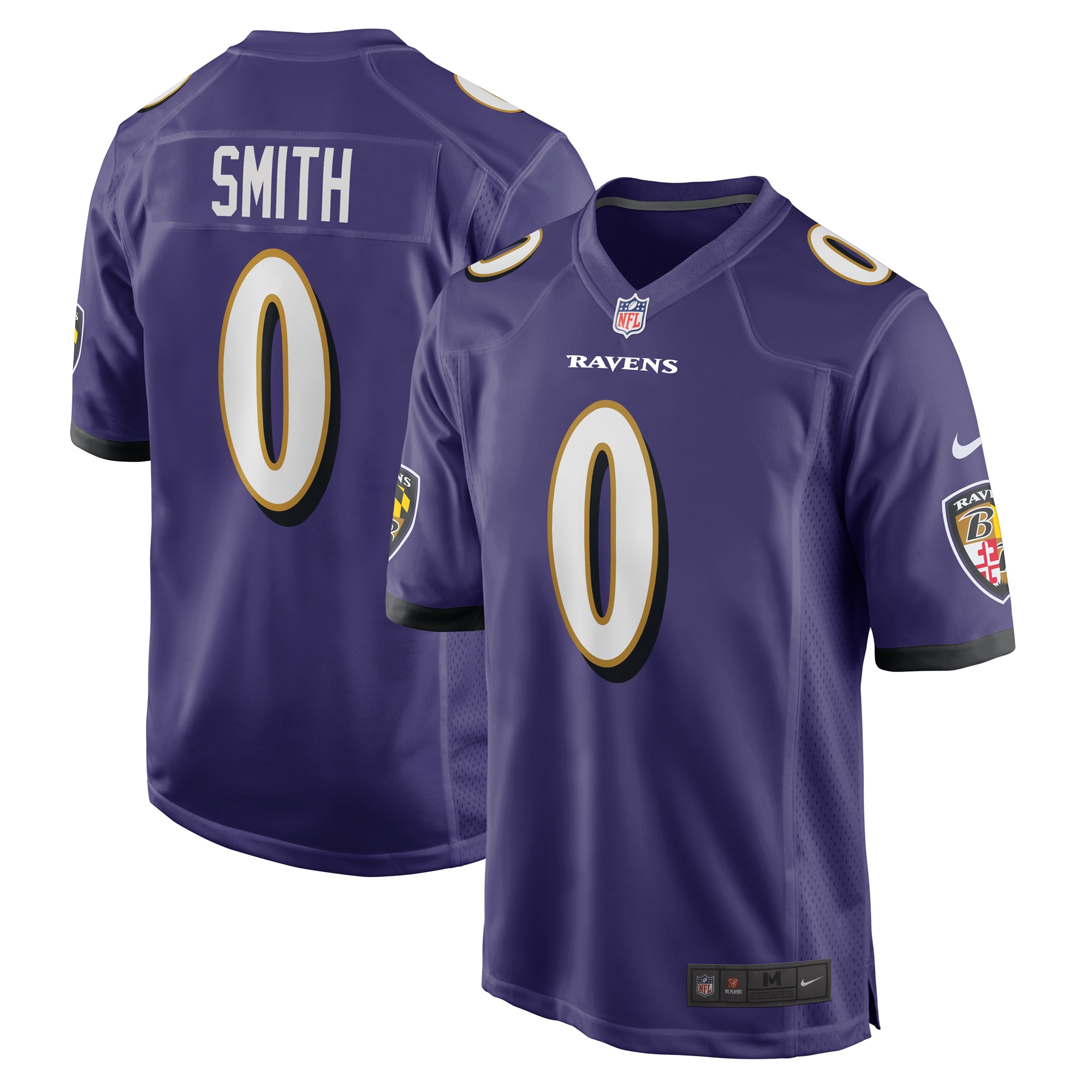 Roquan Smith Baltimore Ravens Team Game Jersey