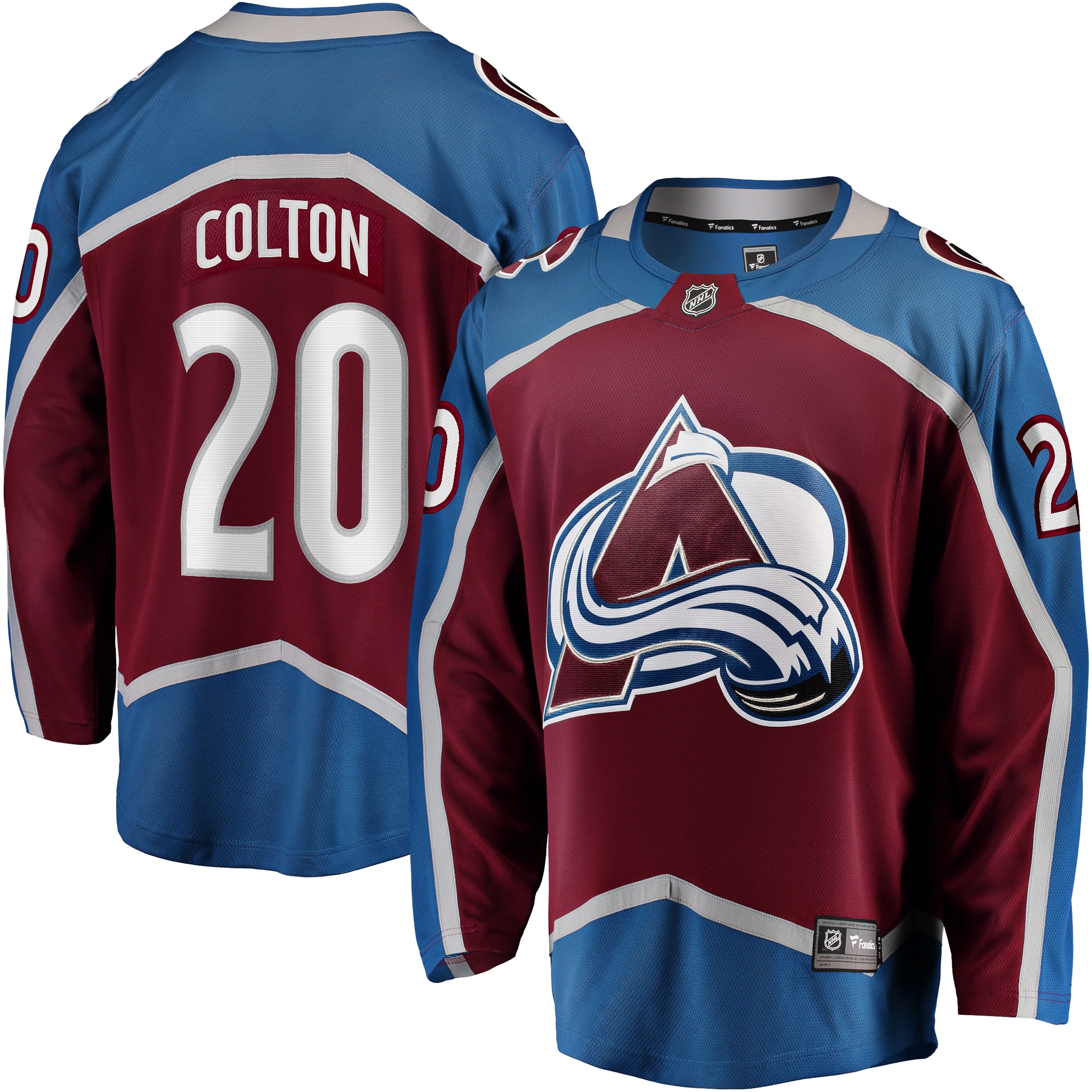 Ross Colton Colorado Avalanche Fanatics Home Breakaway Jersey - Maroon