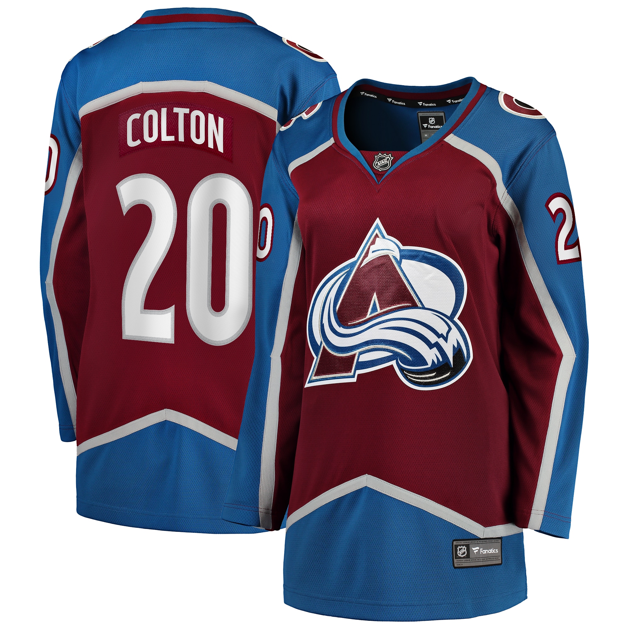 Ross Colton Colorado Avalanche Fanatics Women's Home Breakaway Player Jersey - Maroon