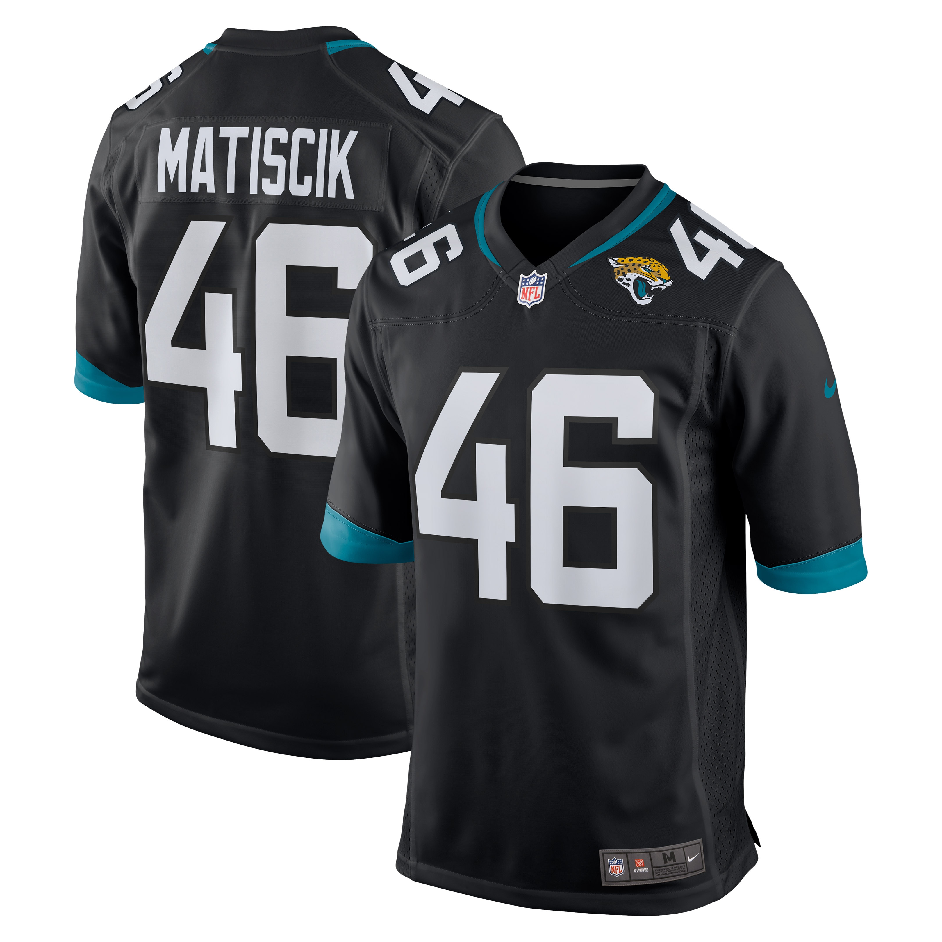 Ross Matiscik Jacksonville Jaguars Alternate Game Jersey