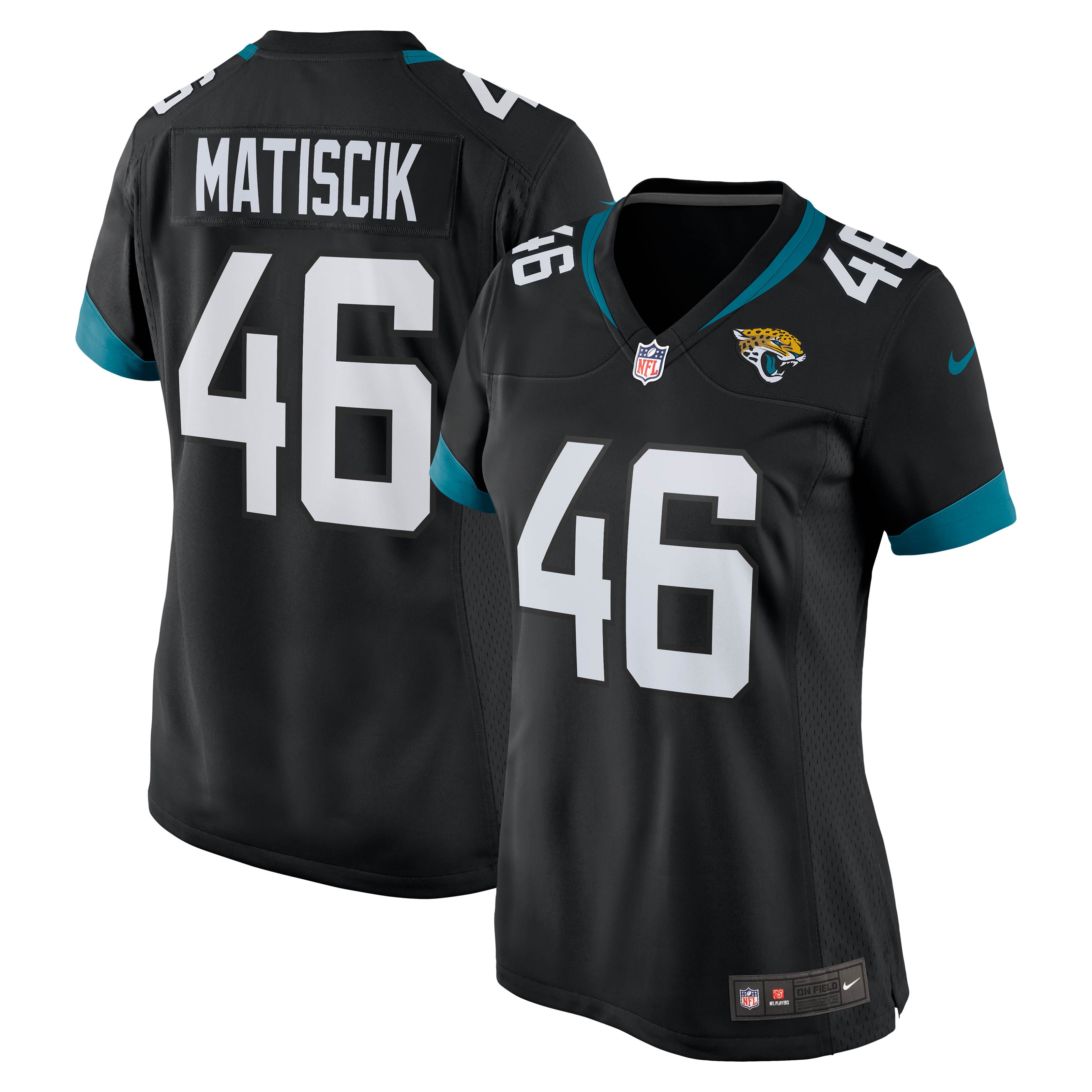 Ross Matiscik Jacksonville Jaguars Women's Game Jersey