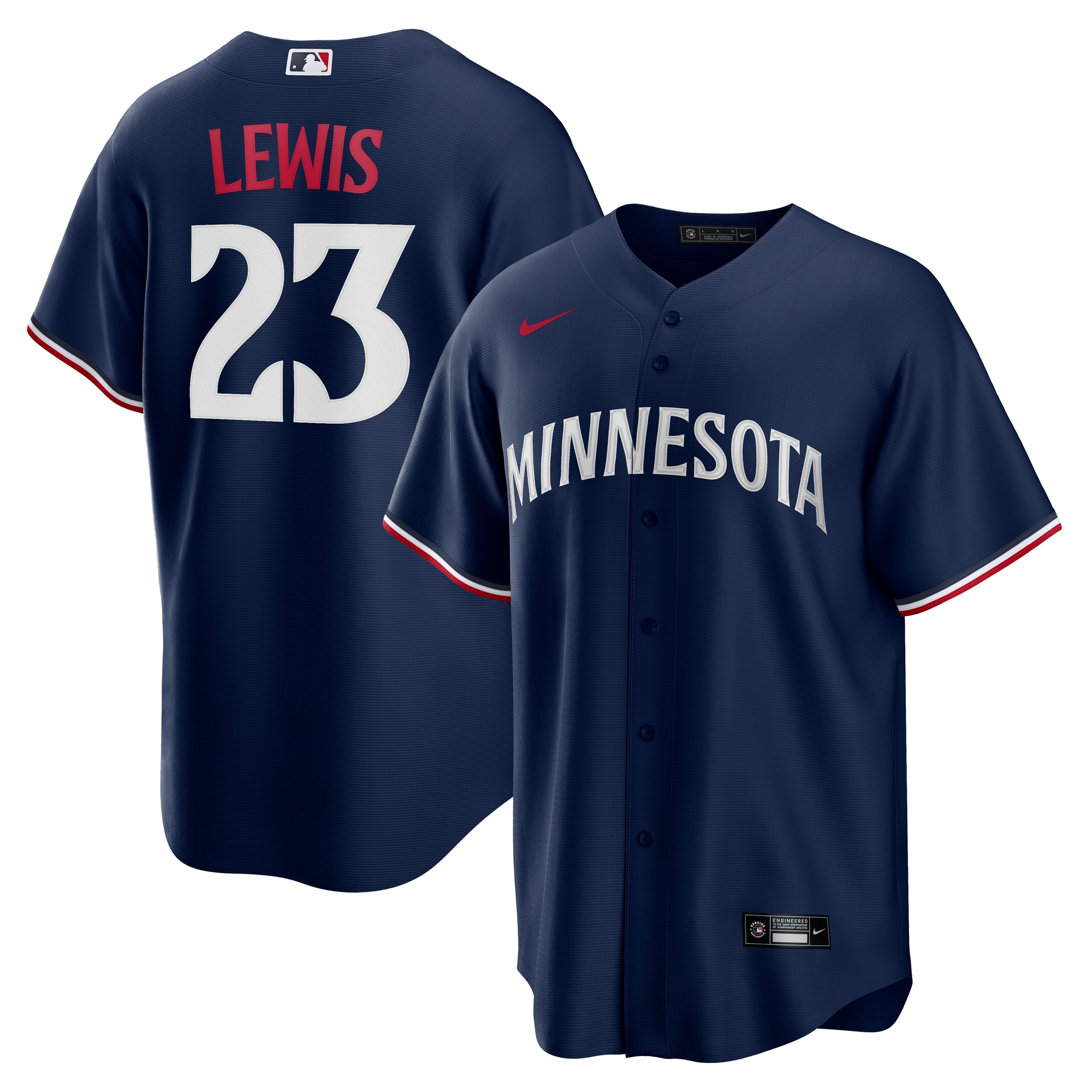 Royce Lewis Minnesota Twins Alternate 2 Jersey - Navy