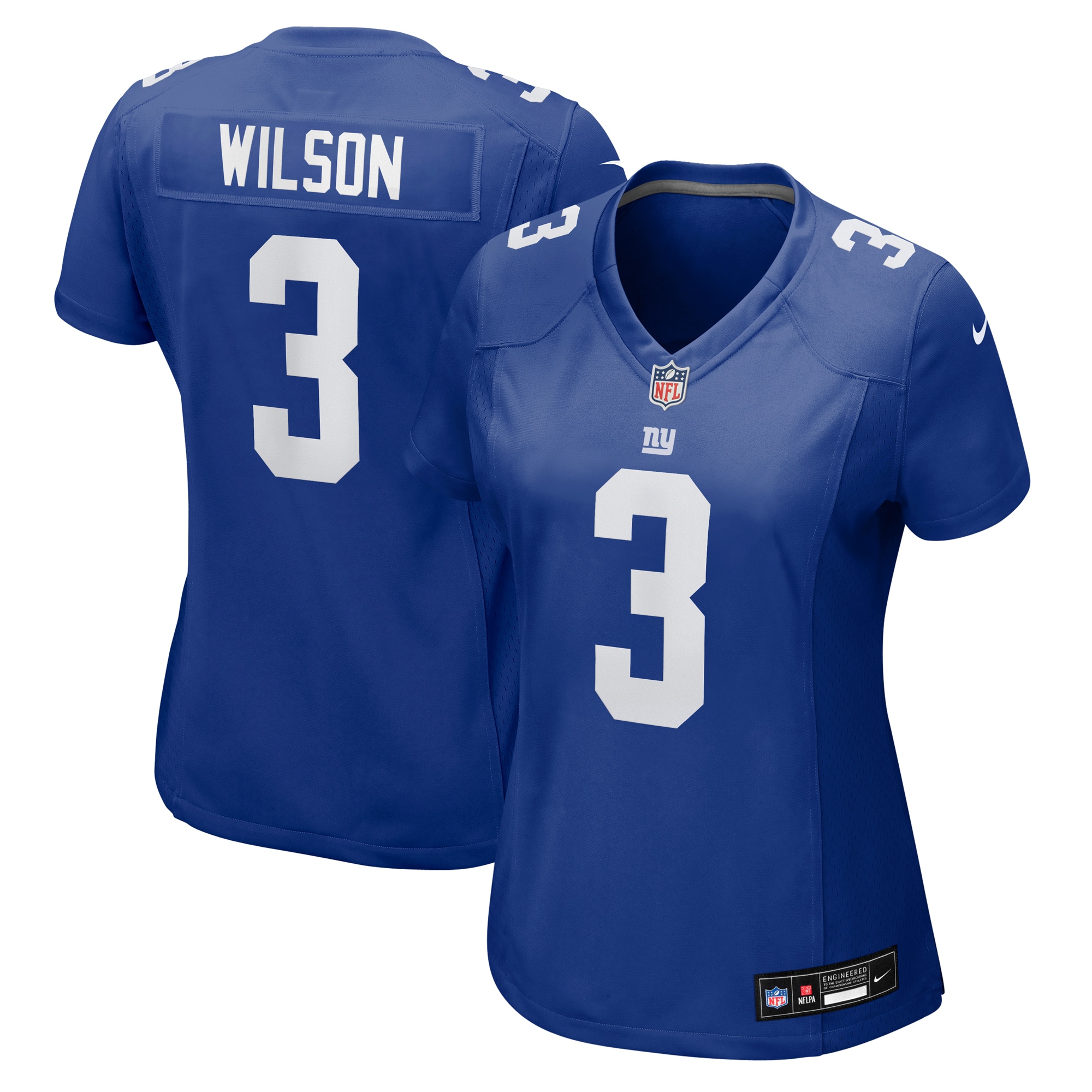 Russell Wilson New York Giants Women's Game Jersey - Royal
