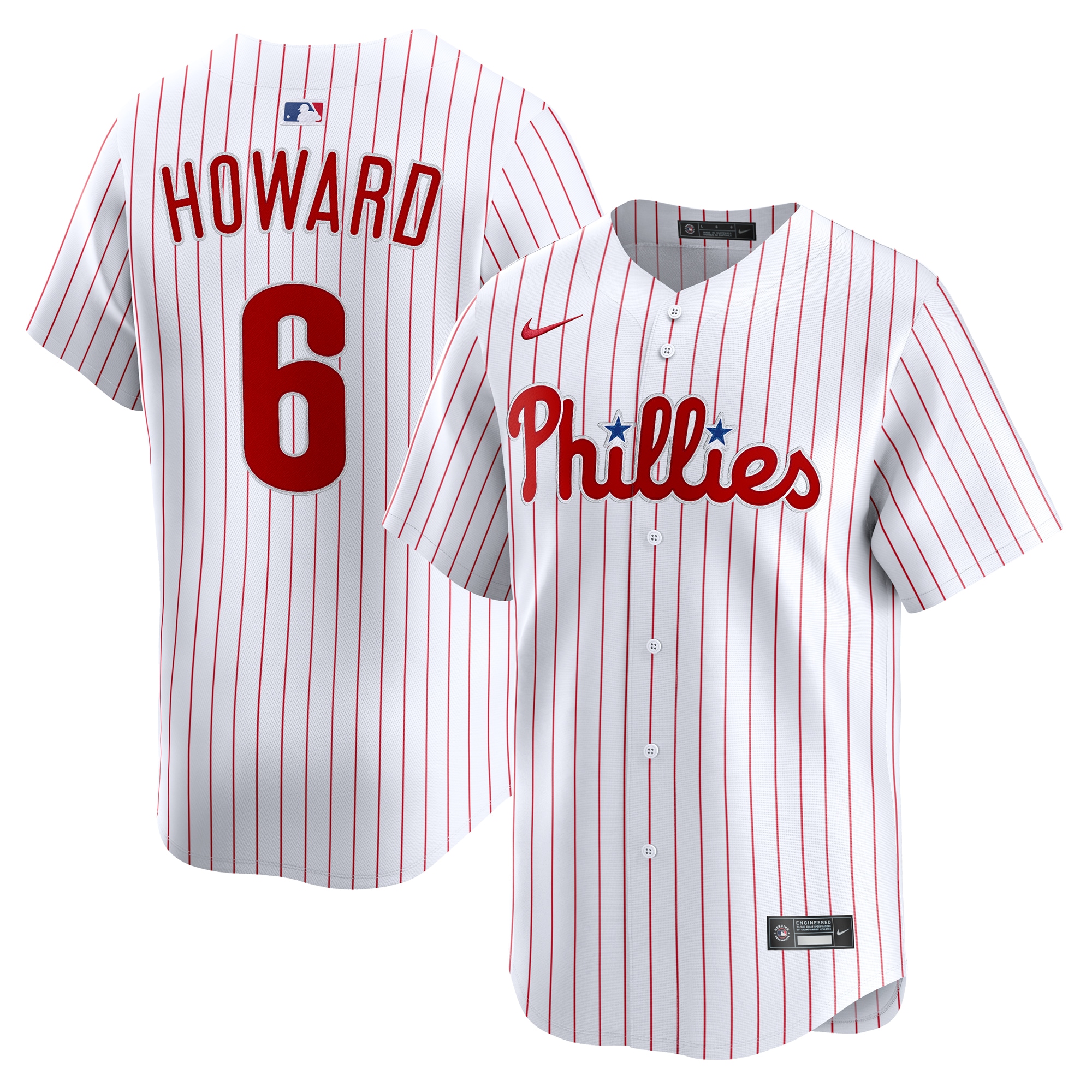Ryan Howard Philadelphia Phillies Limited Jersey - White
