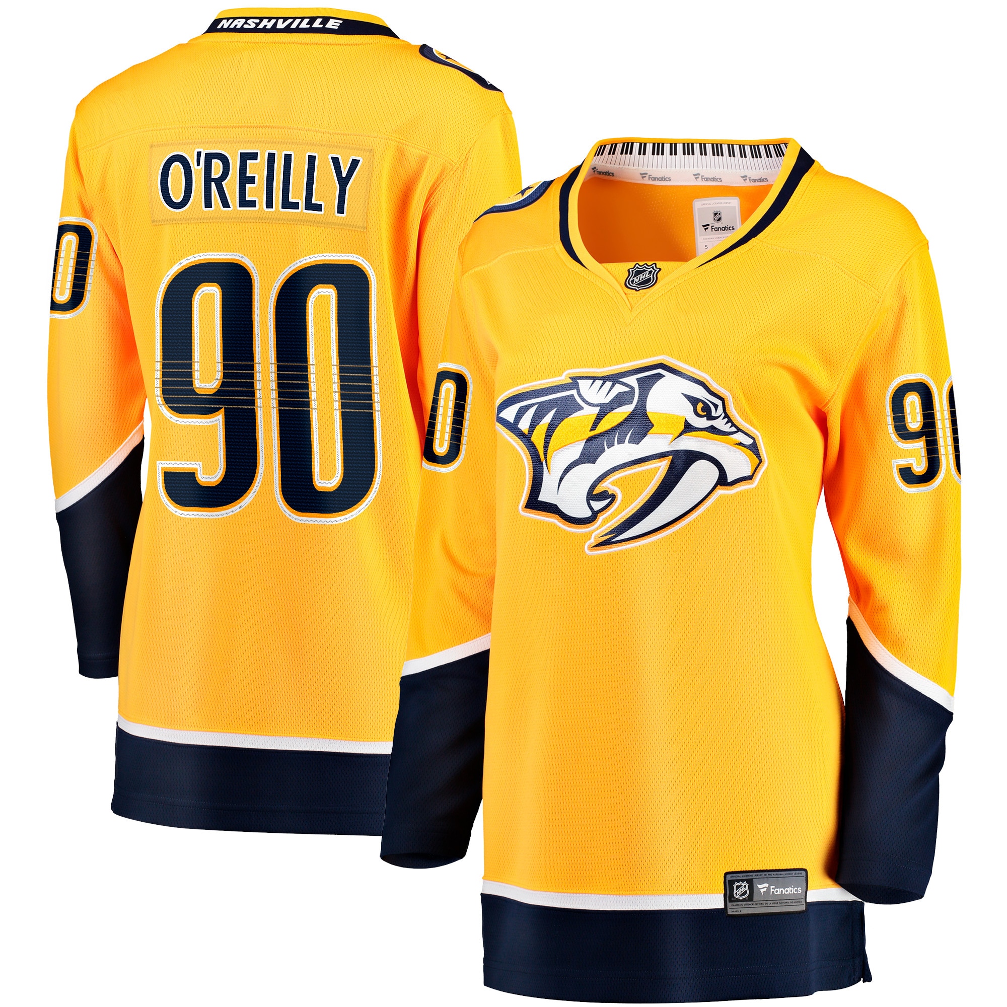 Ryan O'Reilly Nashville Predators Fanatics Women's Breakaway Jersey - Gold