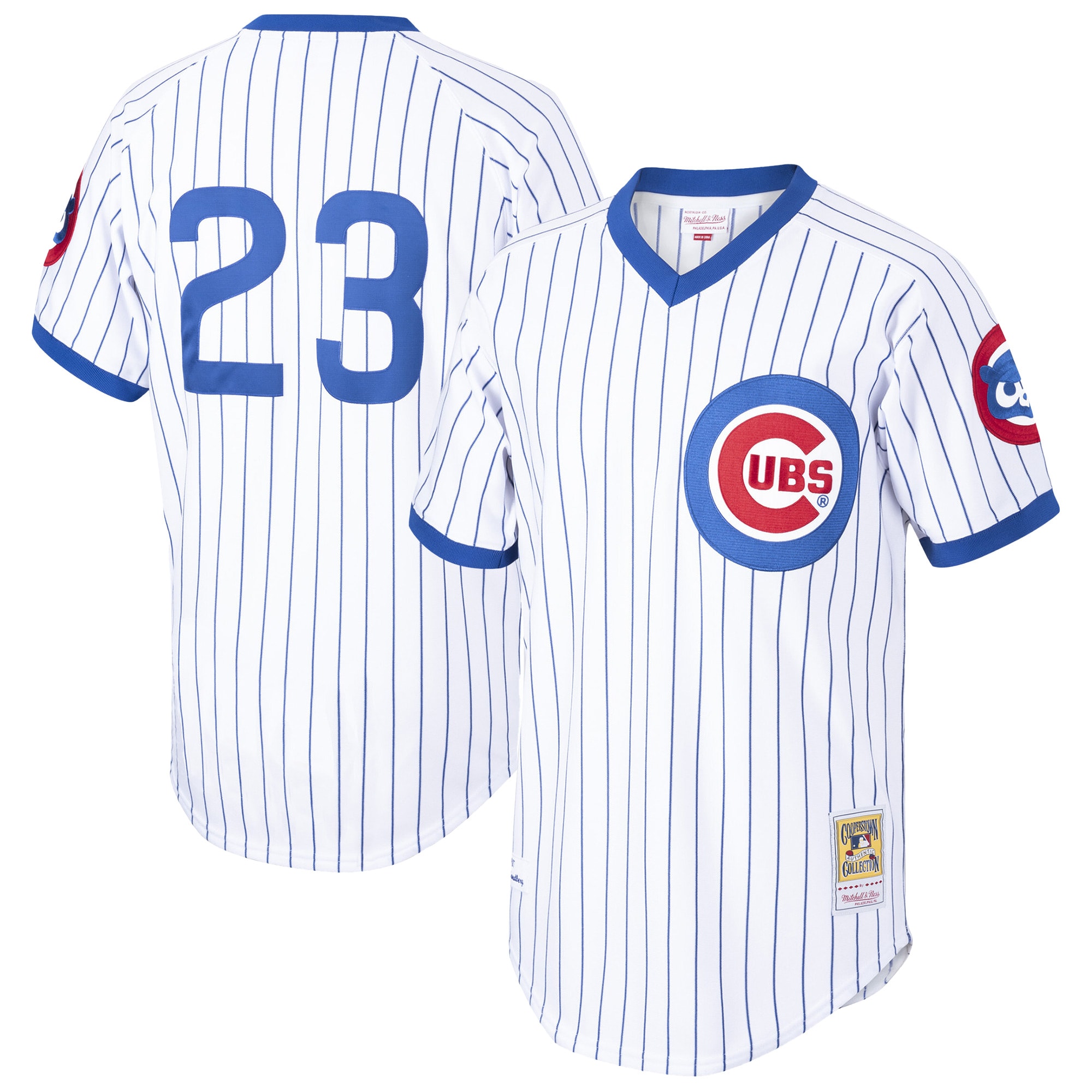 Ryne Sandberg Chicago Cubs Cooperstown Collection 1987 Player Jersey - White