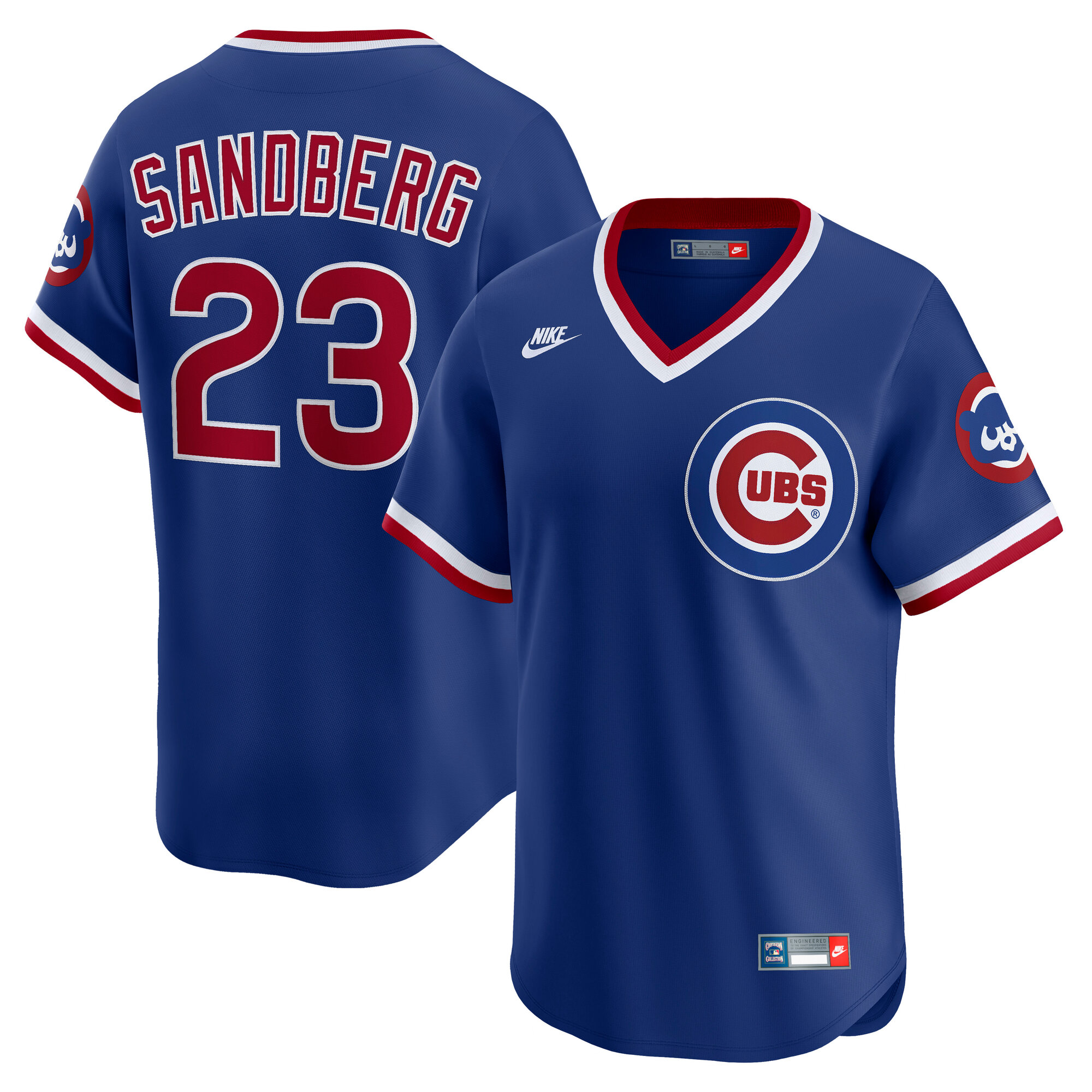 Ryne Sandberg Chicago Cubs Throwback Cooperstown Collection Limited Jersey