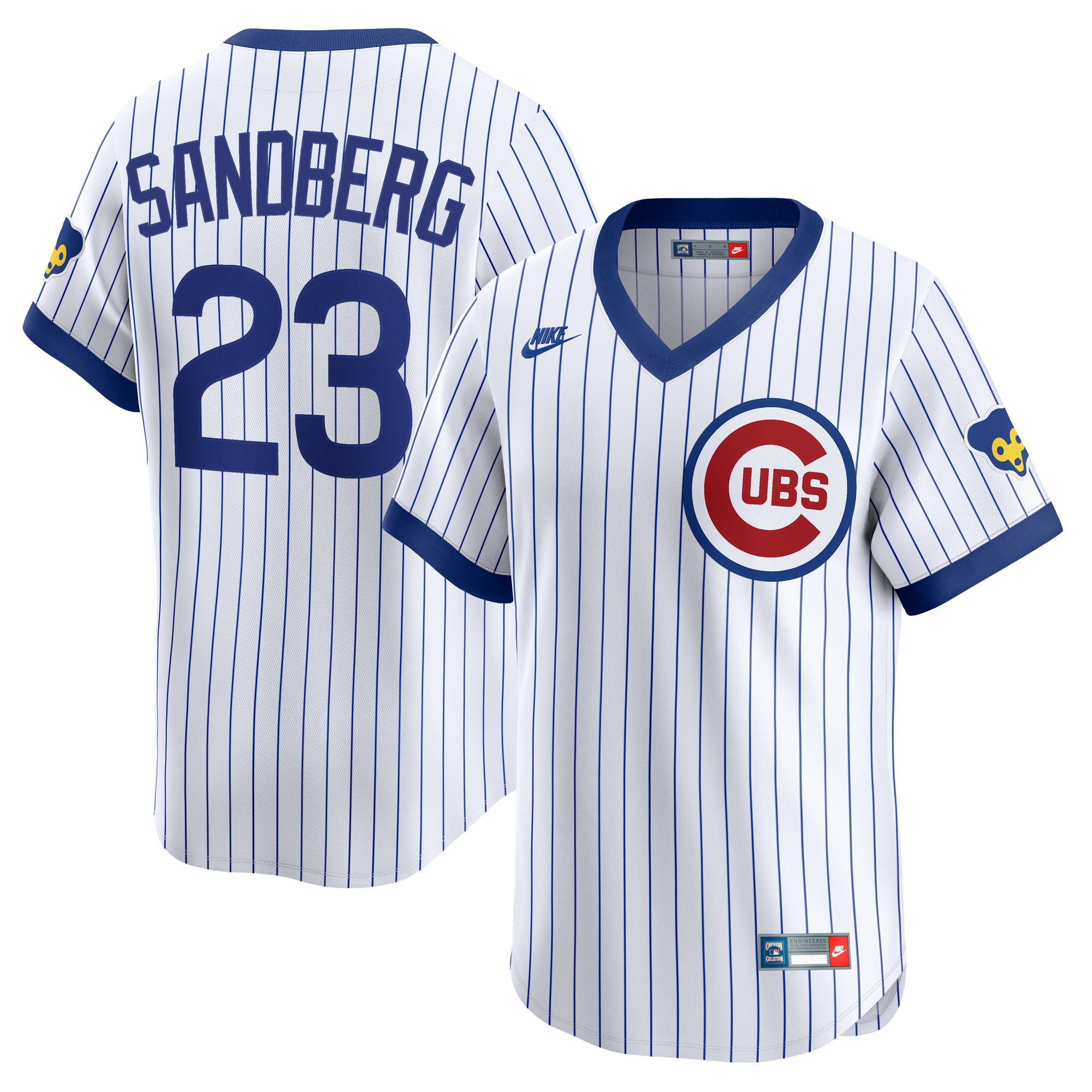 Ryne Sandberg Chicago Cubs Throwback Cooperstown Collection Limited Jersey