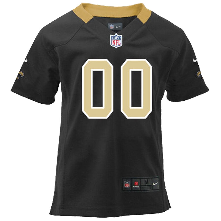 Alternative view of Saints Black Youth Custom Jersey - Nike - Personalize It!