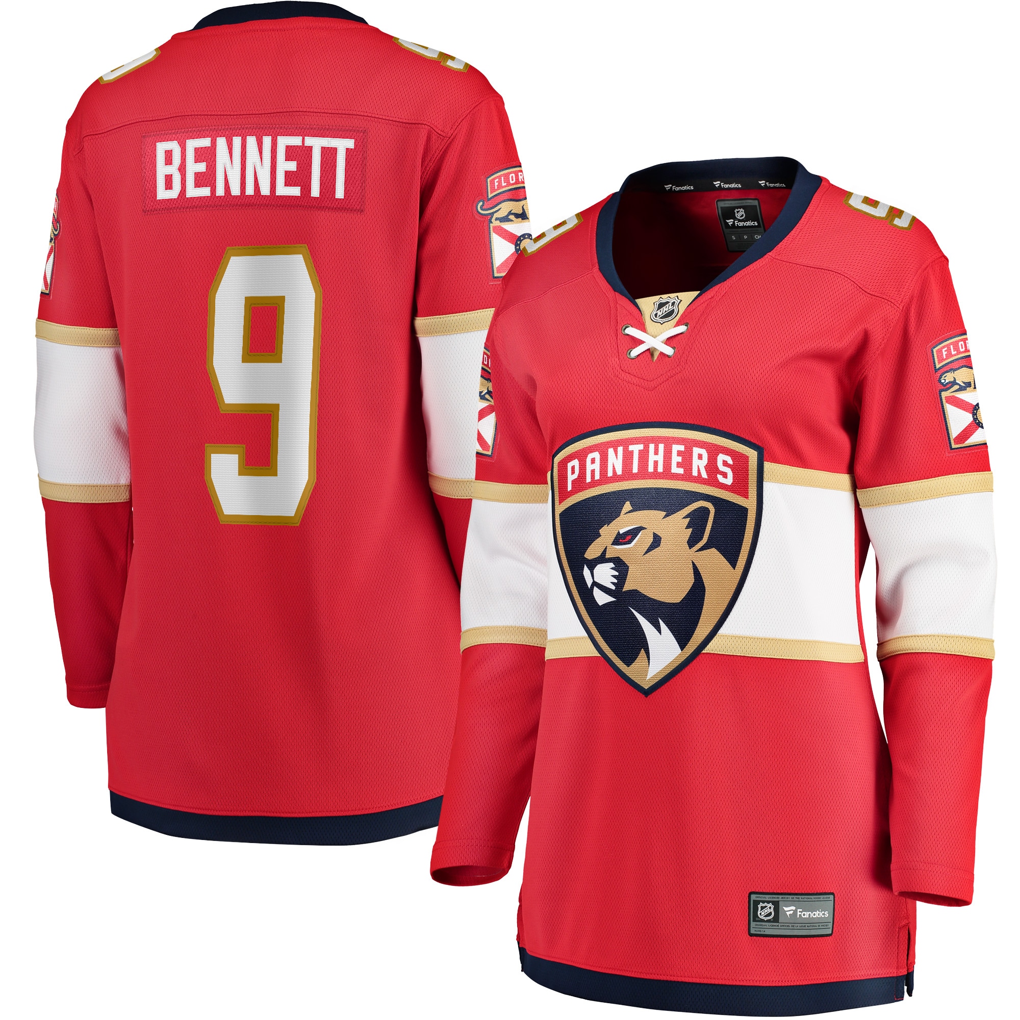 Sam Bennett Florida Panthers Fanatics Women's Home Breakaway Jersey - Red