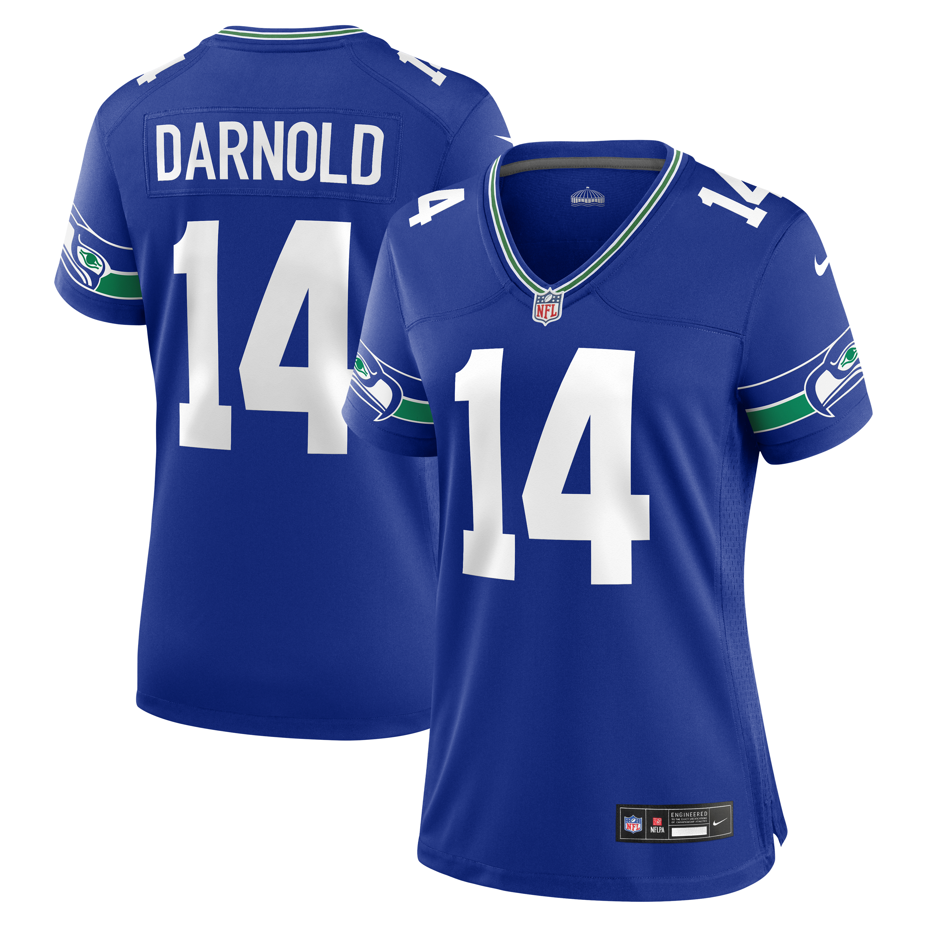 Sam Darnold Seattle Seahawks Women's Alternate Game Jersey - Royal