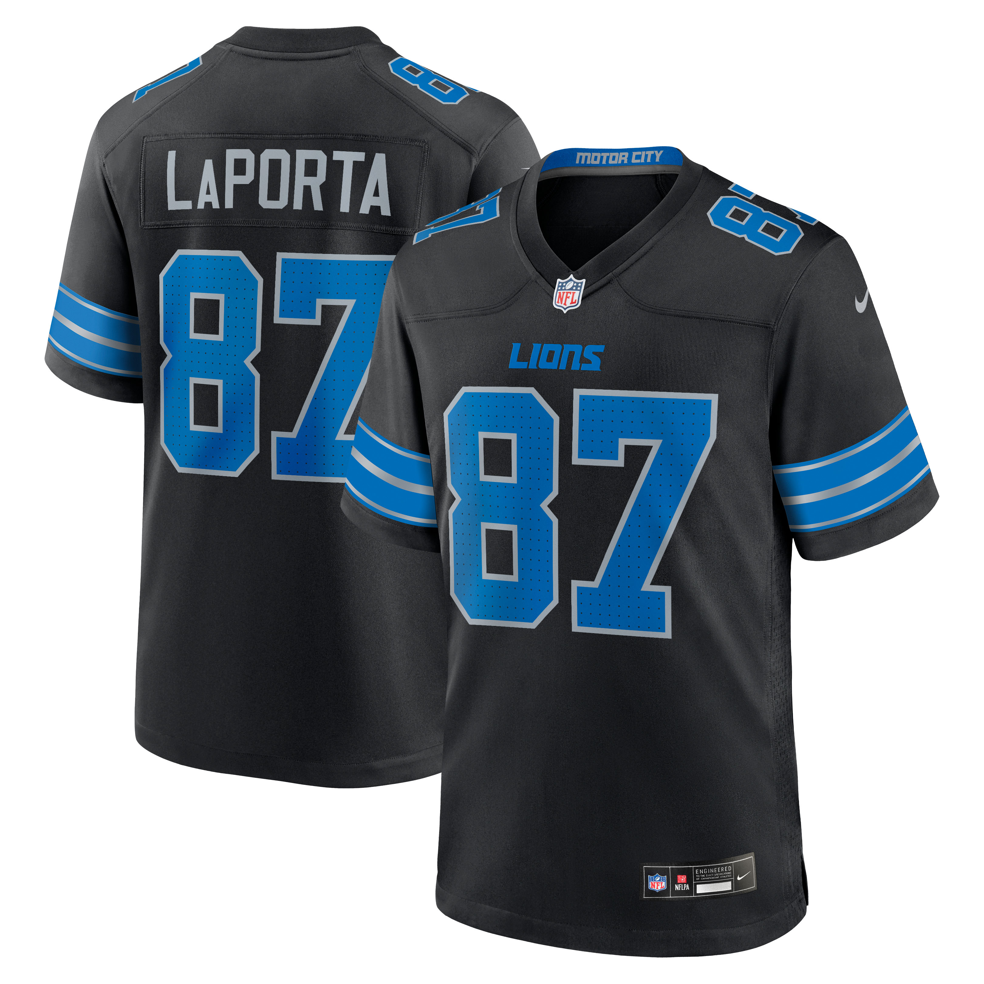 Sam LaPorta Detroit Lions 2nd Alternate Game Jersey