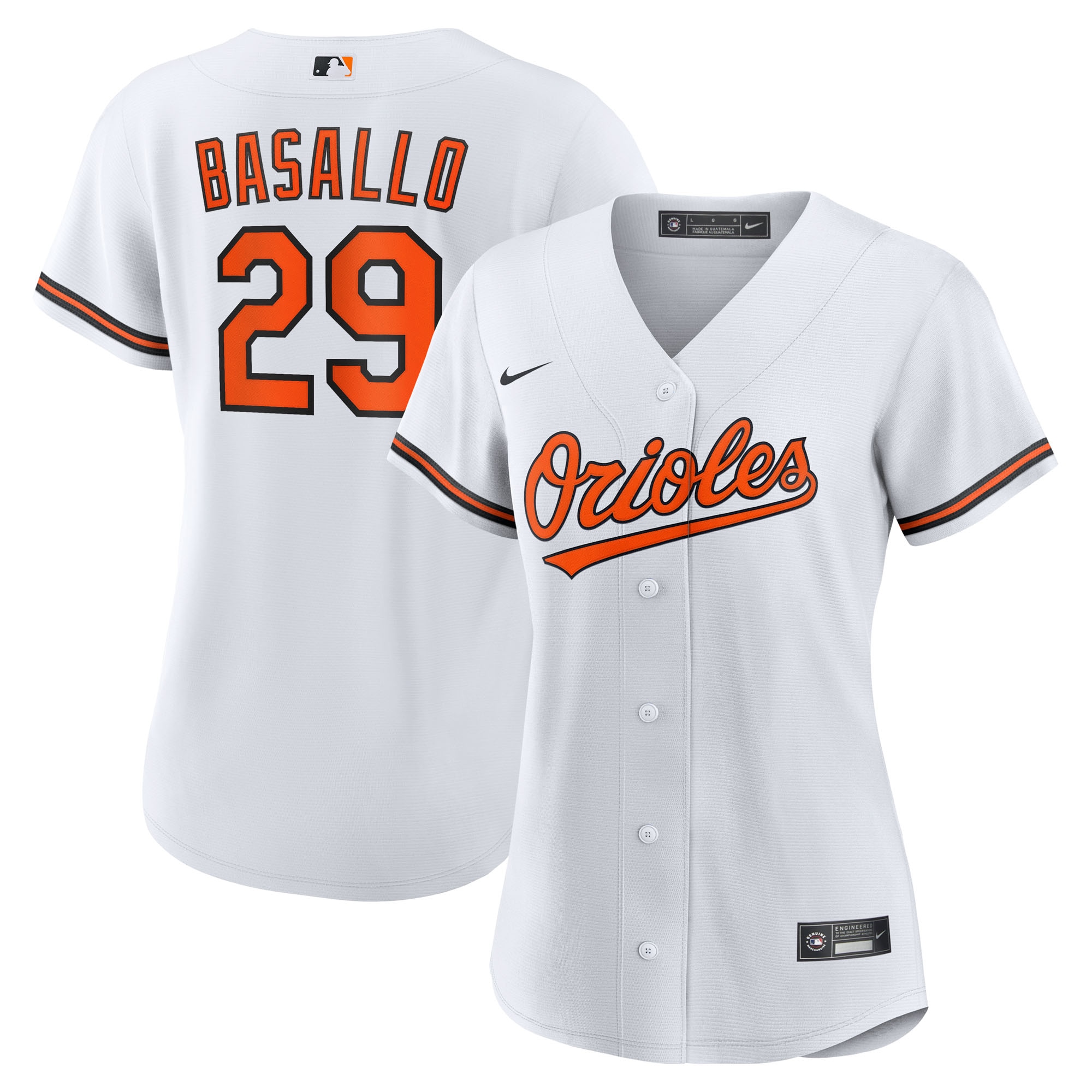 Samuel Basallo Baltimore Orioles Women's Player Jersey - White