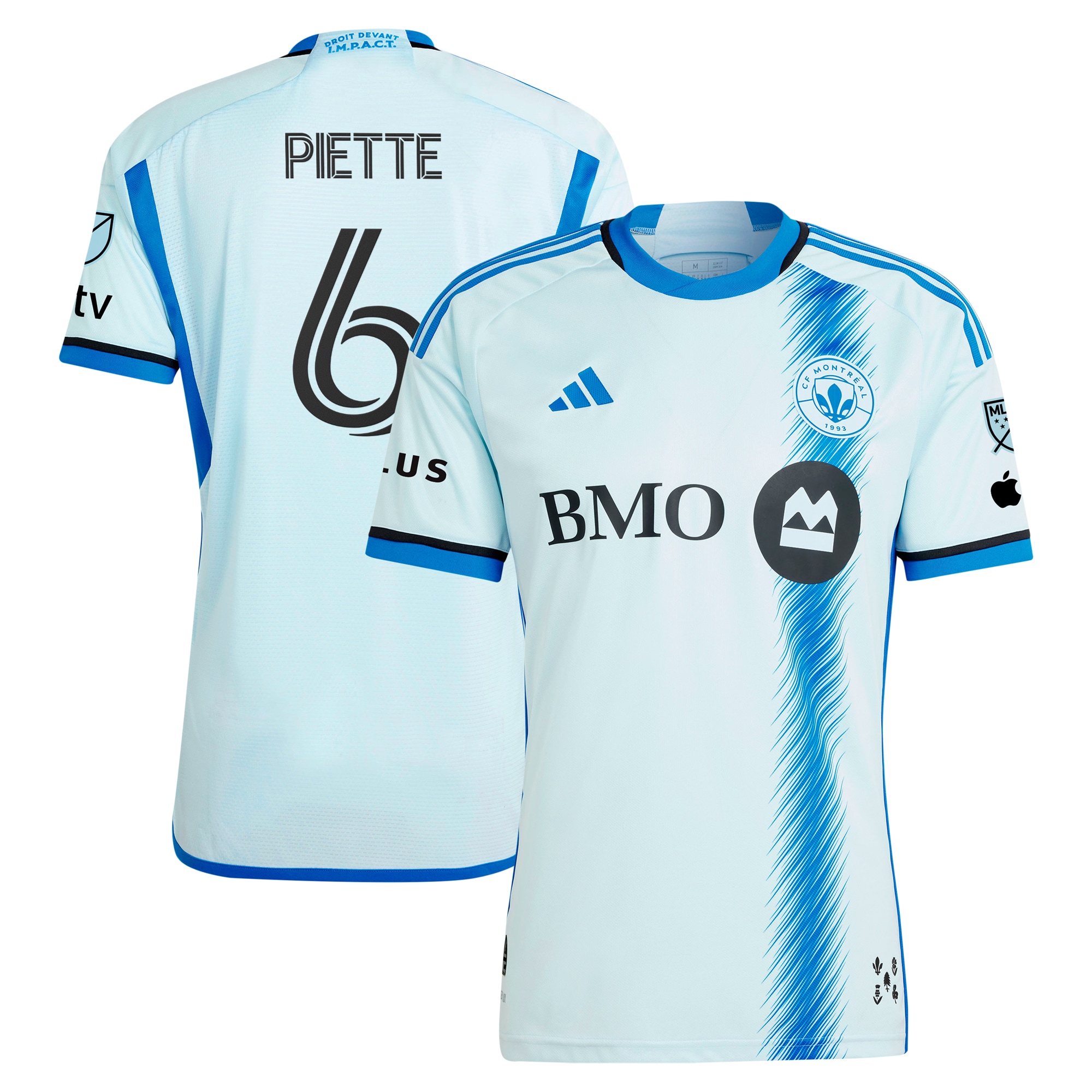 Samuel Piette CF Montreal 2024 La Main Player Jersey – Light Blue