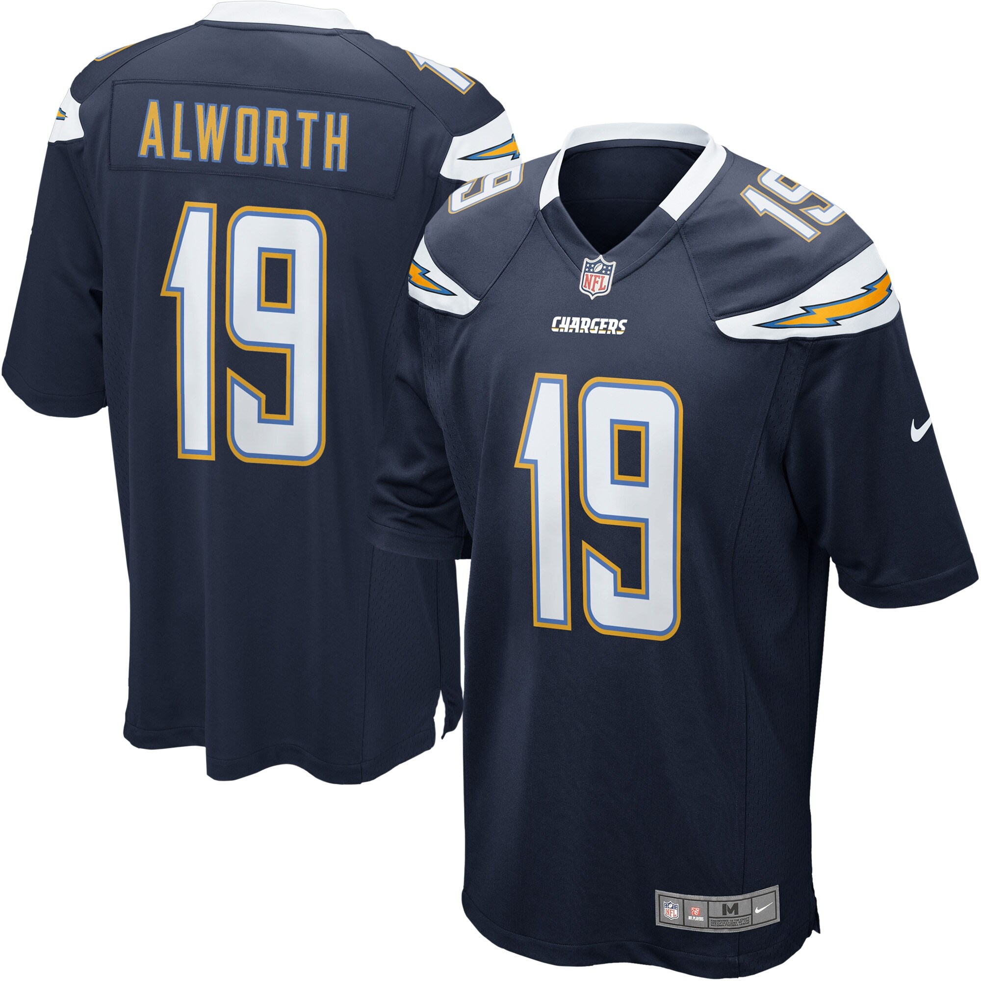 San Diego Chargers Lance Alworth Gridiron Classics Retired Player Game Jersey - Navy