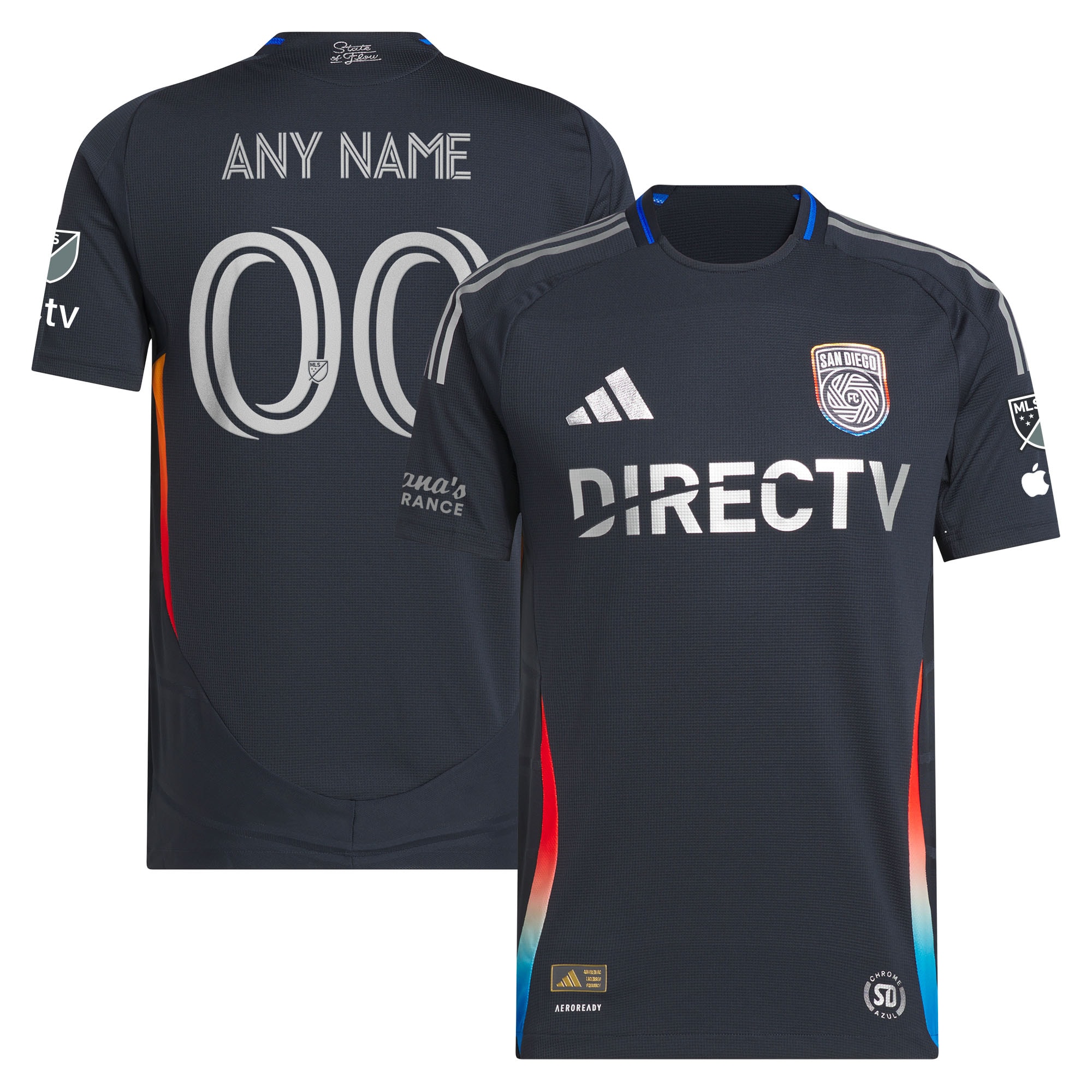 San Diego FC 2025 State of Flow On-Field Custom Jersey